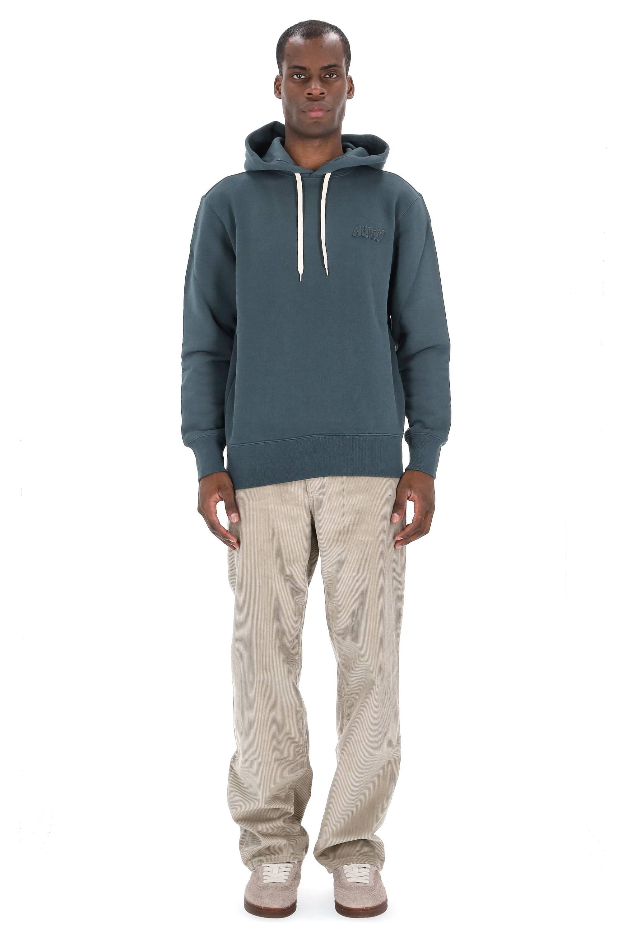 Autry Felpa in cotone con cappuccio HOPM M1HG CONIFER
