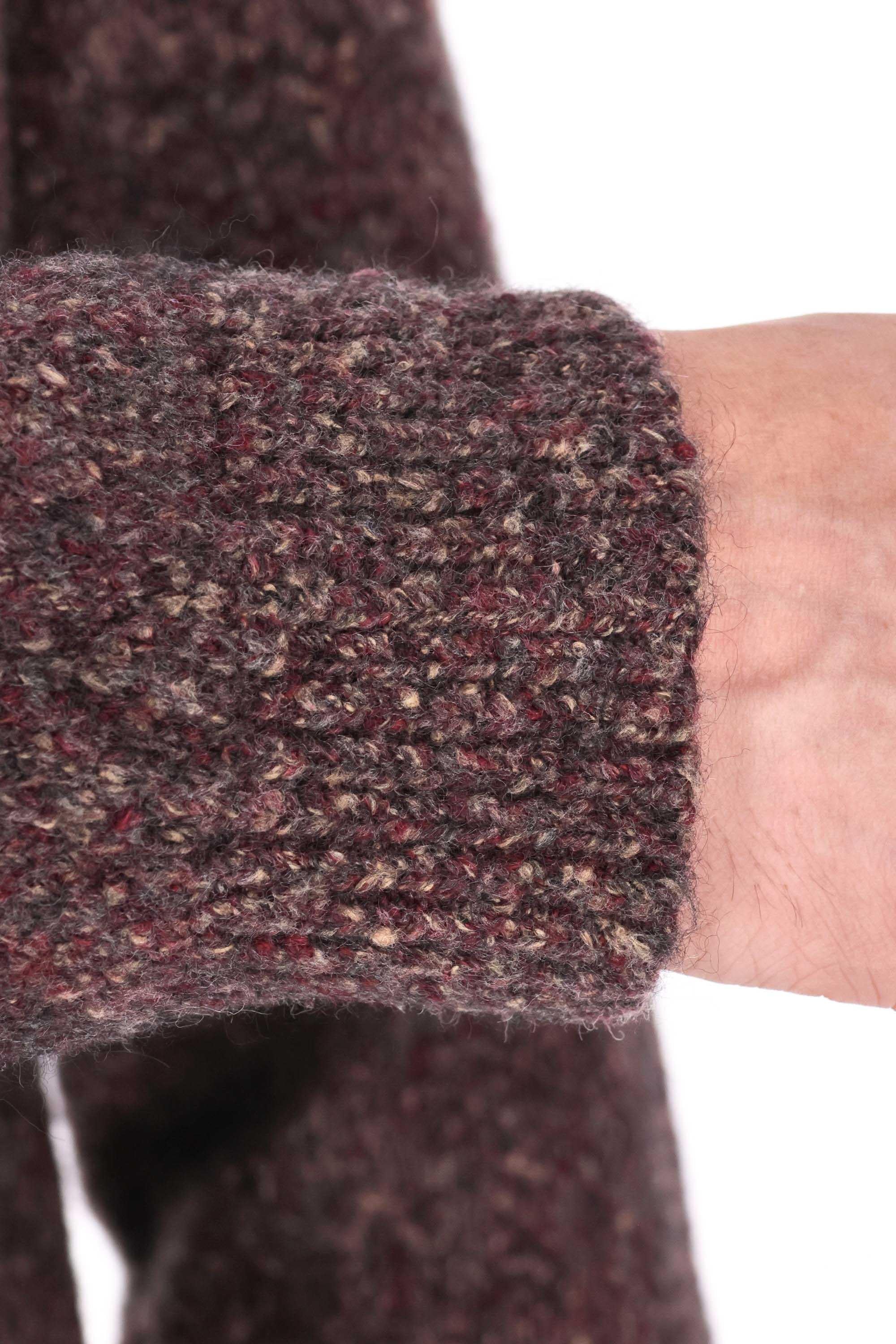 Roberto Collina Maglia girocollo sale e pepe in lana-alpaca 3M43001 M4336