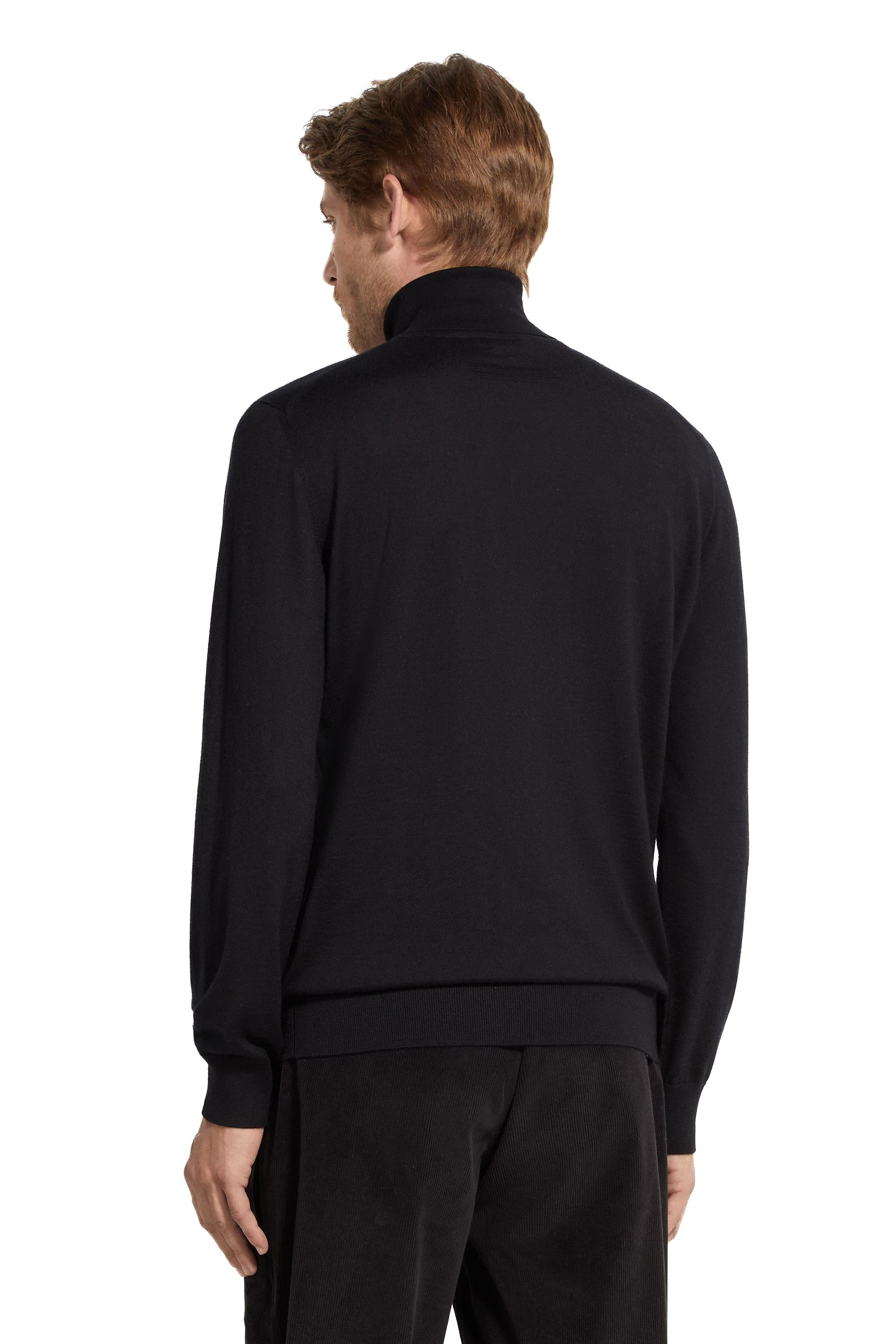 Zegna Maglia dolcevita in cashmere-seta E8J00 120/3 K09