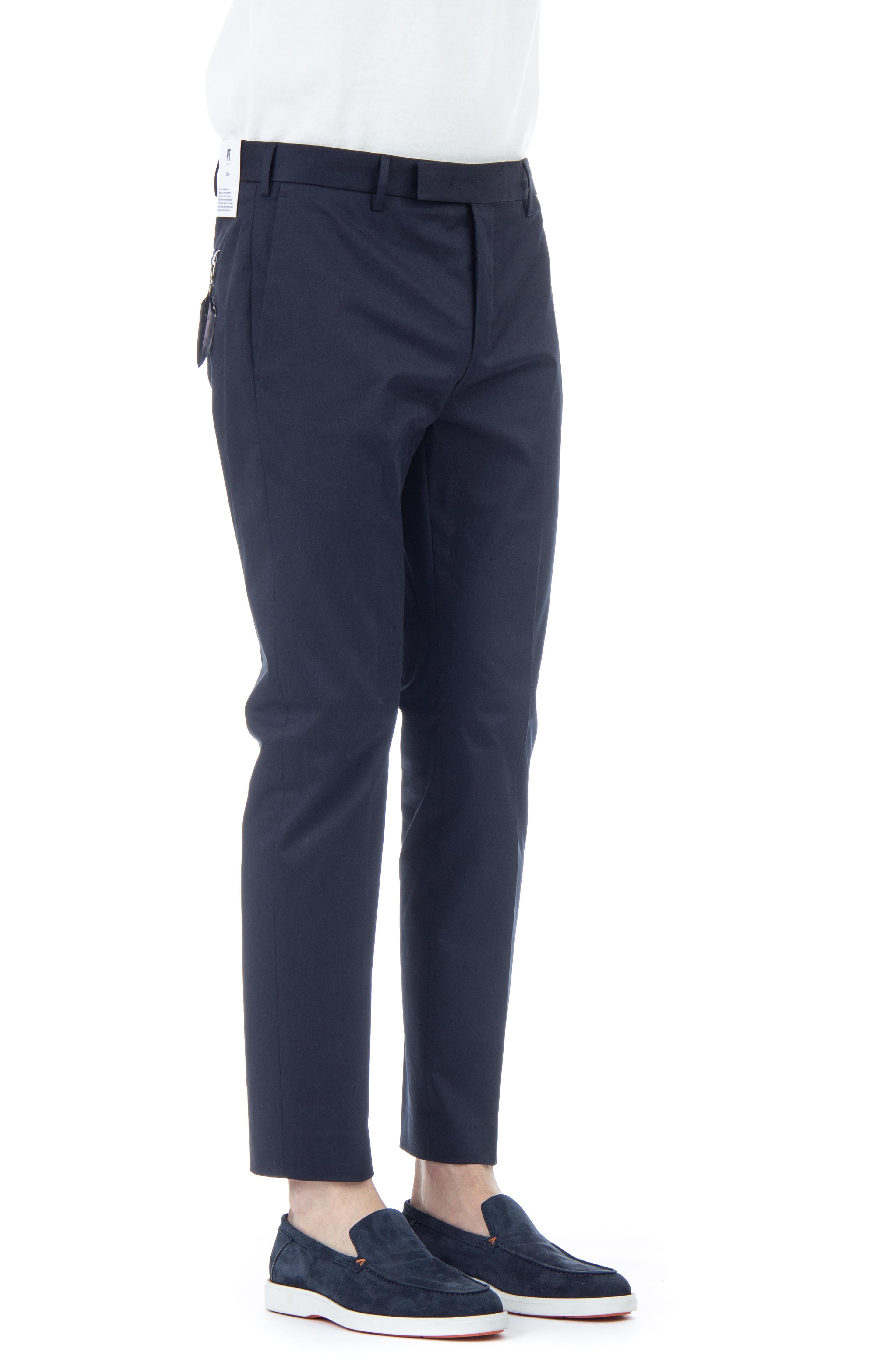 PT Torino Pantalone in cotone comfort fit dieci ASX0Z00FWD MP27/6 0360