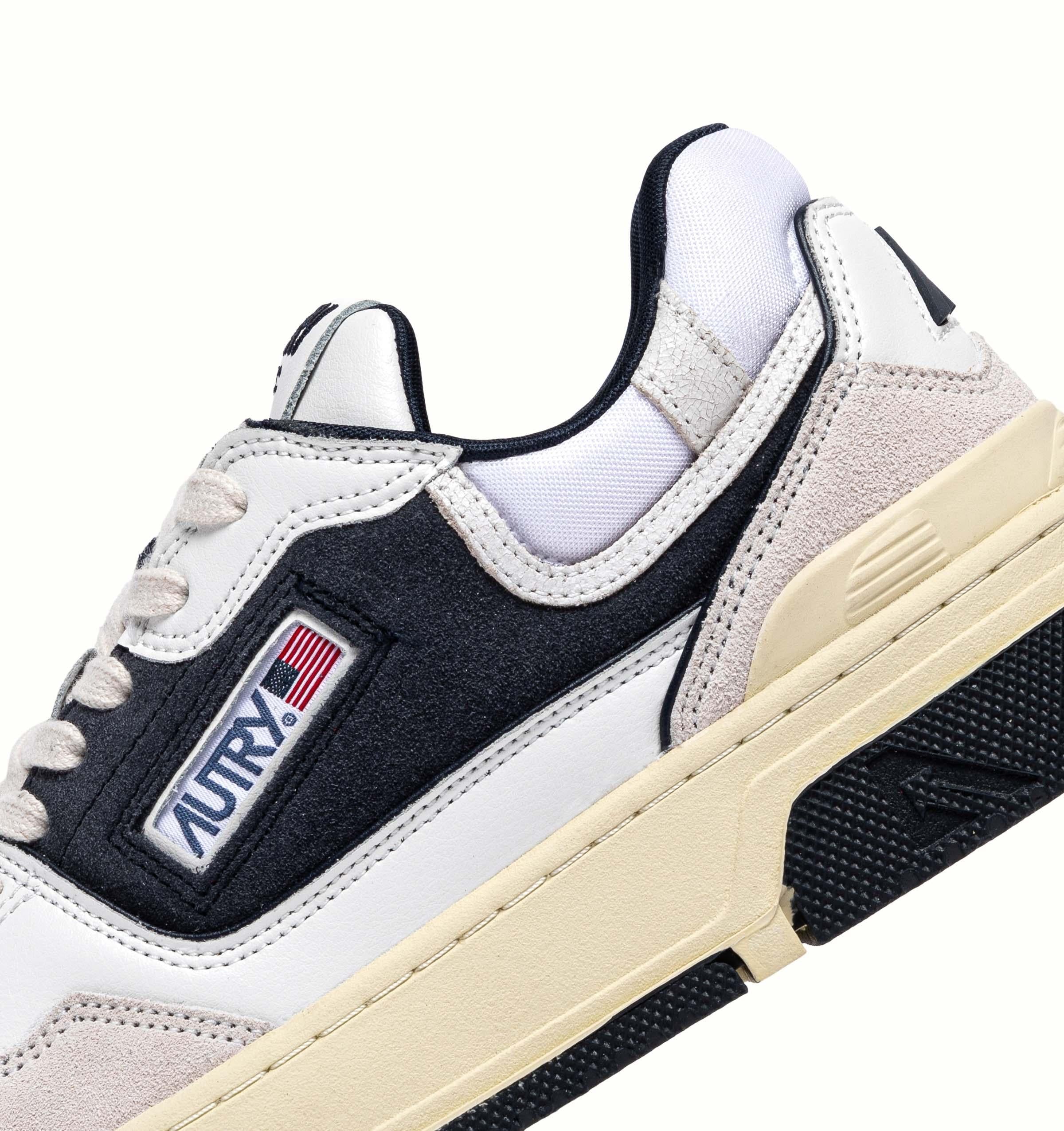 Sneaker CLC con dettagli blu ROLM EE01 WHT/SPACE Autry