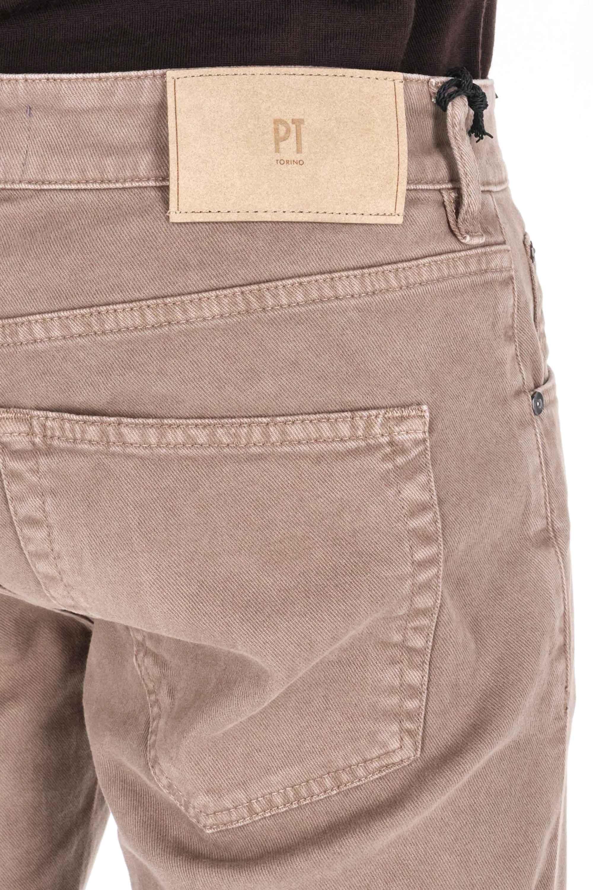 5 tasche color stretch in bull di cotone Reggae fit C5TP05B0 TU96T0 Y157 PT Denim
