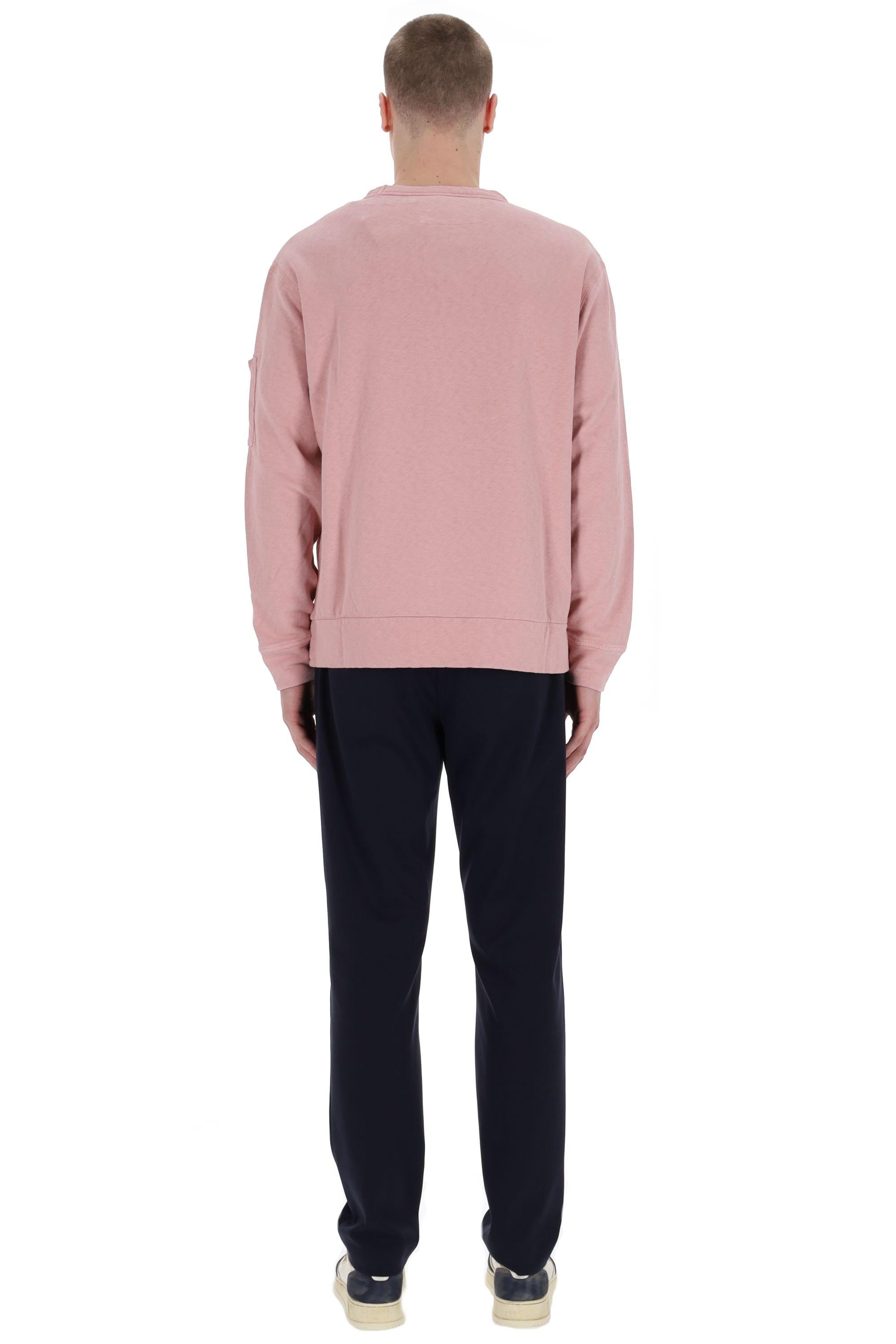 CP Company Felpa girocollo in cotone malfilè MSS266A11 0337O 520