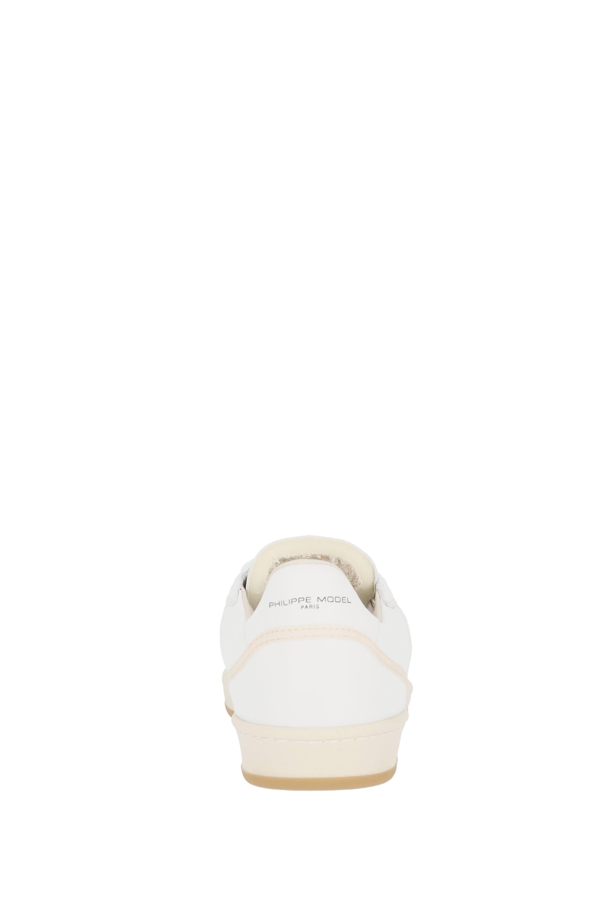Philippe Model Sneaker in pelle total white mod. Pigalle PGLU PGAL/6 WW01