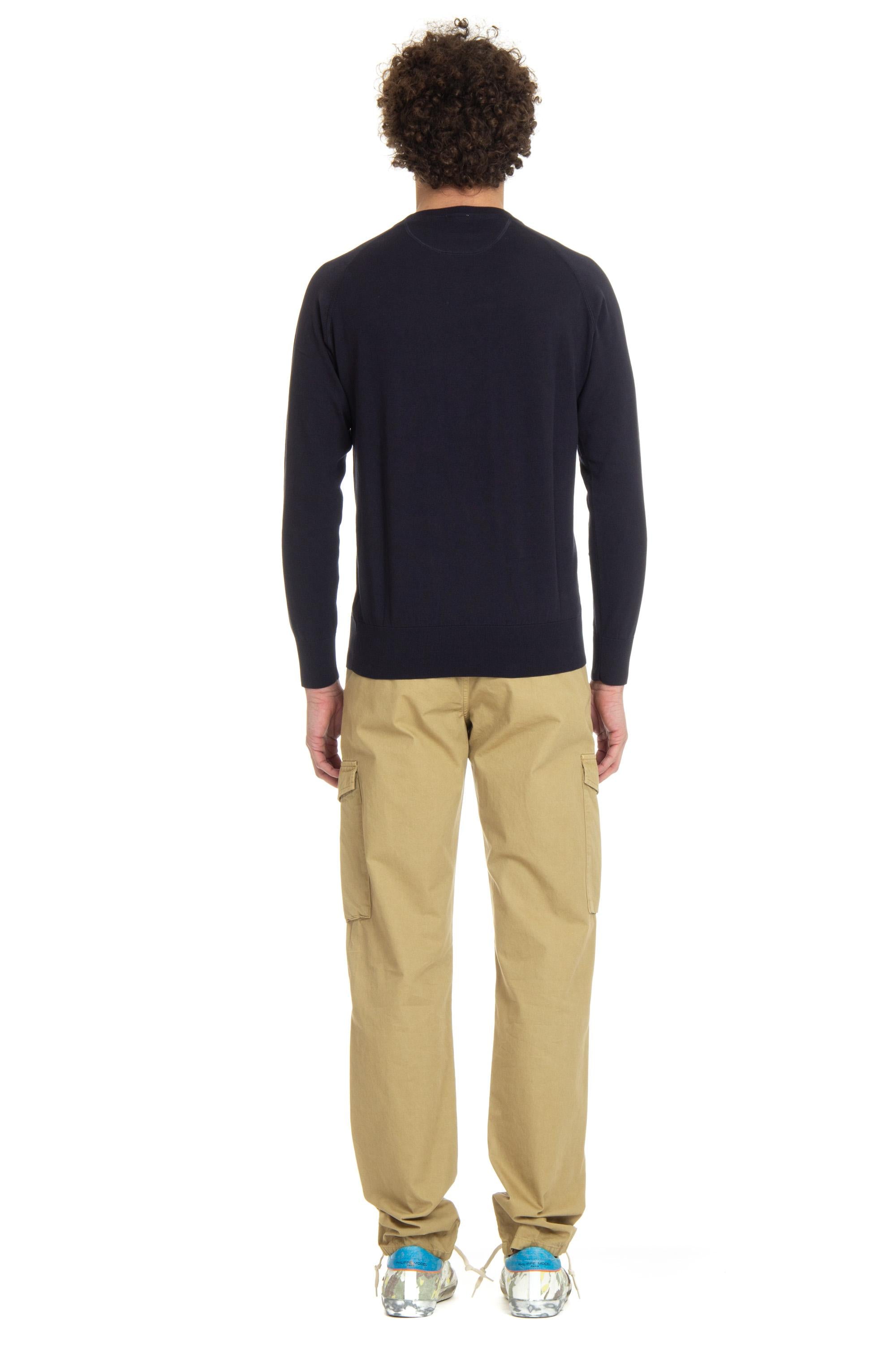 Maglia girocollo in cotone punto felpa M039 3371 01098 Aspesi