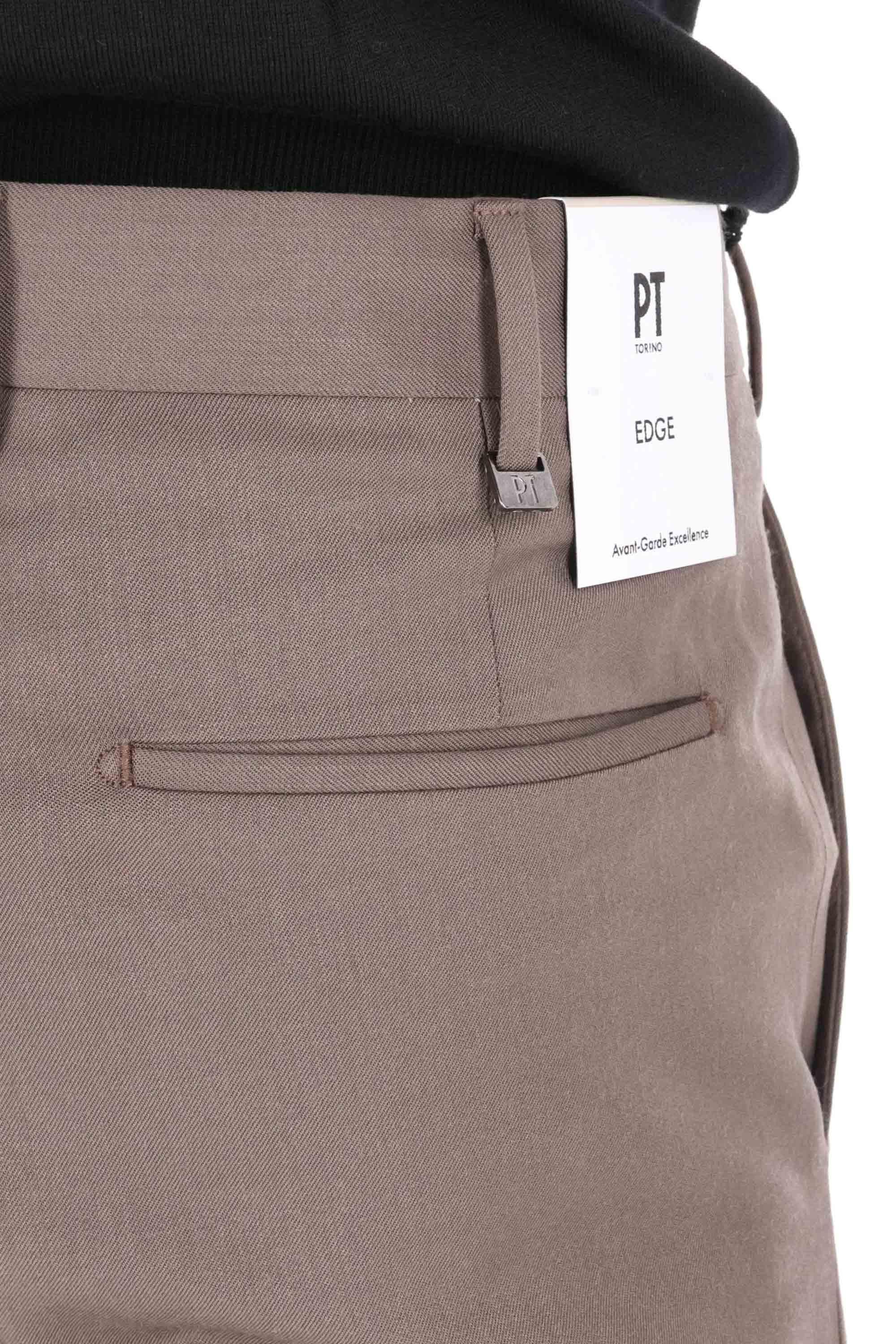 Pantalone in batavia di lana b-stretch fit Dieci AFX0Z00FWD MA37 0105 PT Torino
