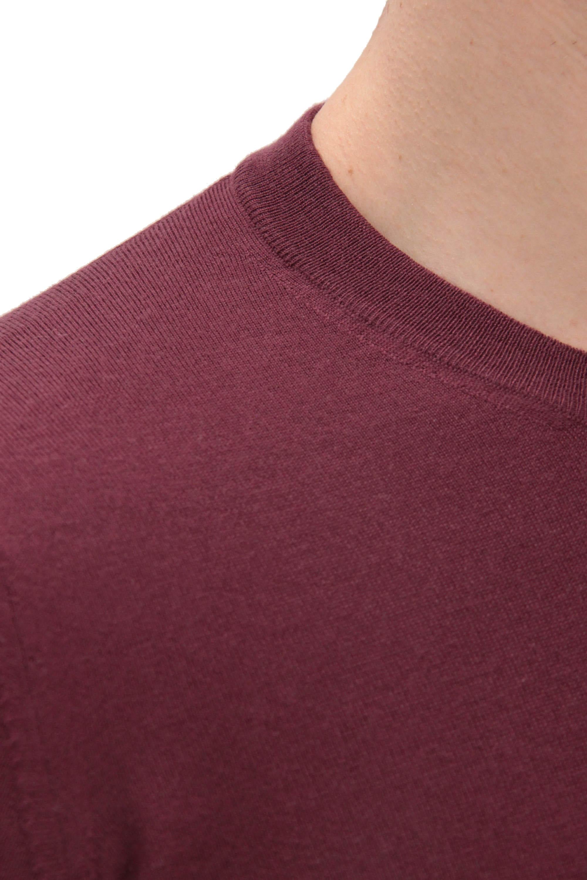 Maglia girocollo in lana-cashmere in finezza M2400100 CU216 Brunello Cucinelli