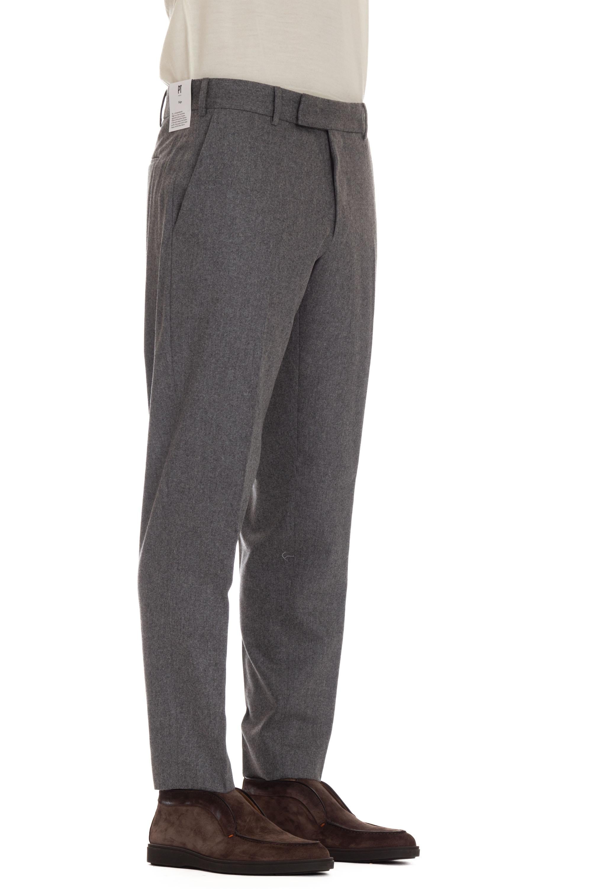 PT Torino Pantalone in flanella di lana-cashmere Rebel fit RFZ1Z00FWD TO03/2 0230
