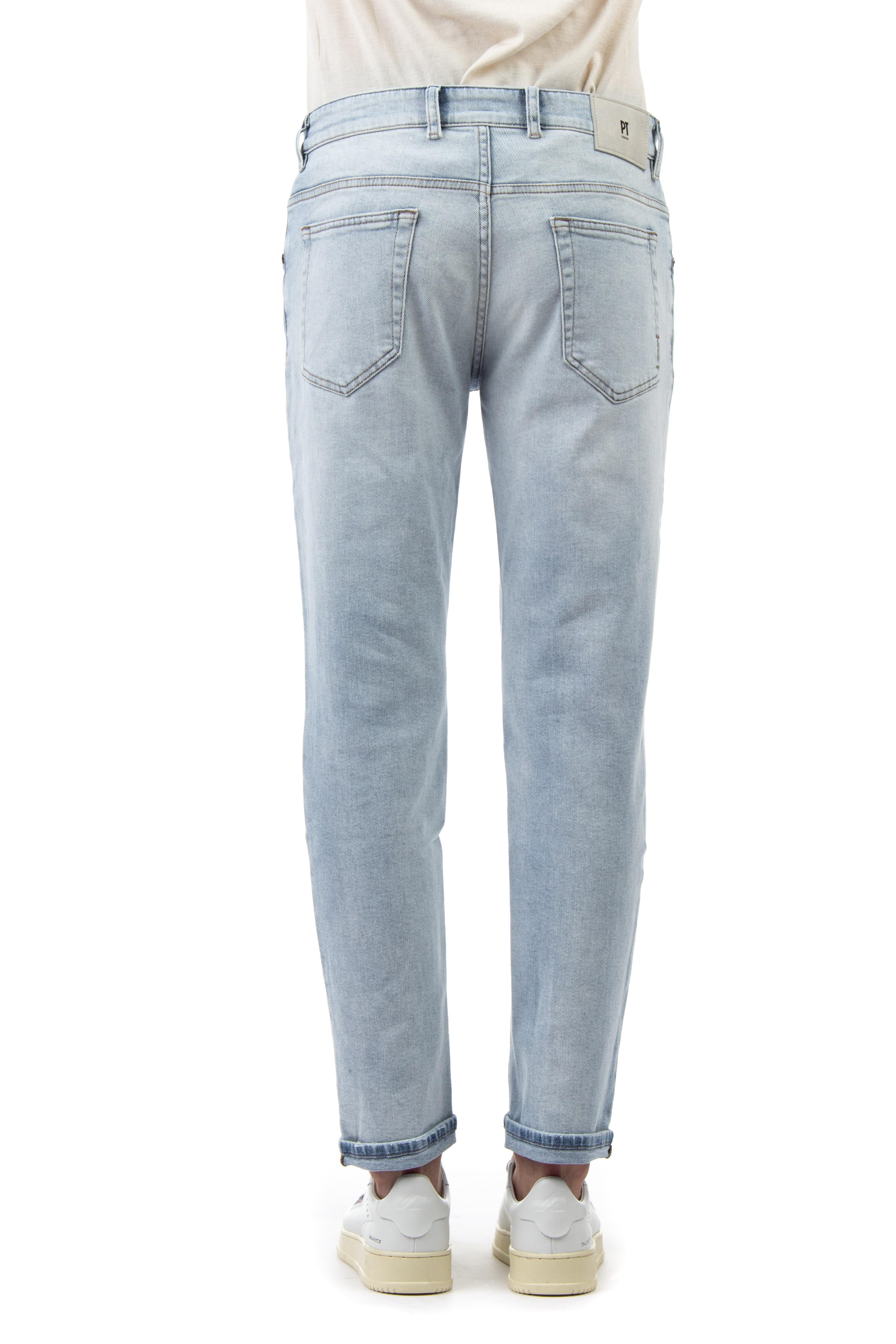Jeans lavaggio chiaro reggae fit TJ05B10BAS TX31 LT94 PT Denim