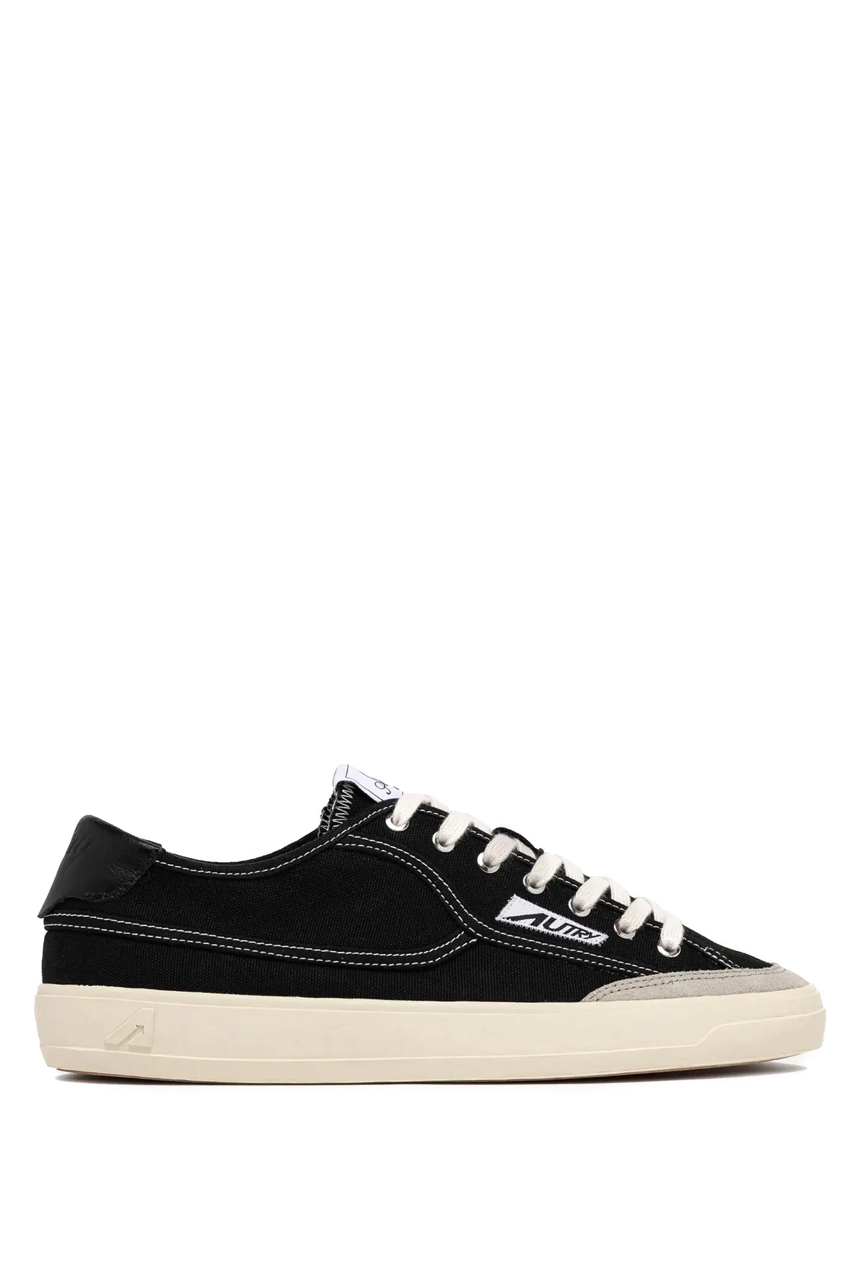 Autry Sneaker donna Windscape in canvas di cotone nero SCLW CU01 BLACK