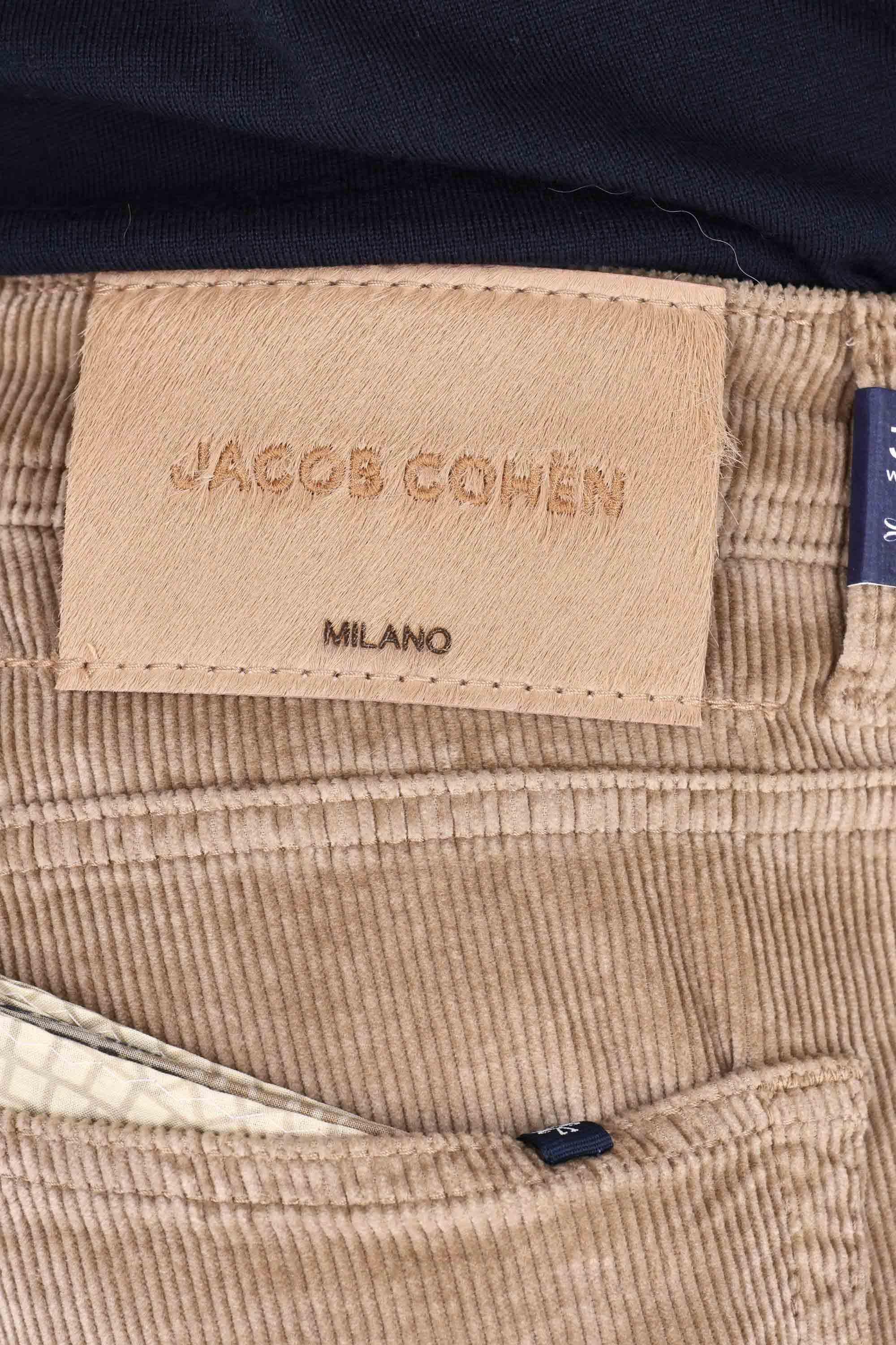 Jacob Cohen 5 tasche color in velluto mille righe Scott fit JUM_QE015-036-S3653 D90
