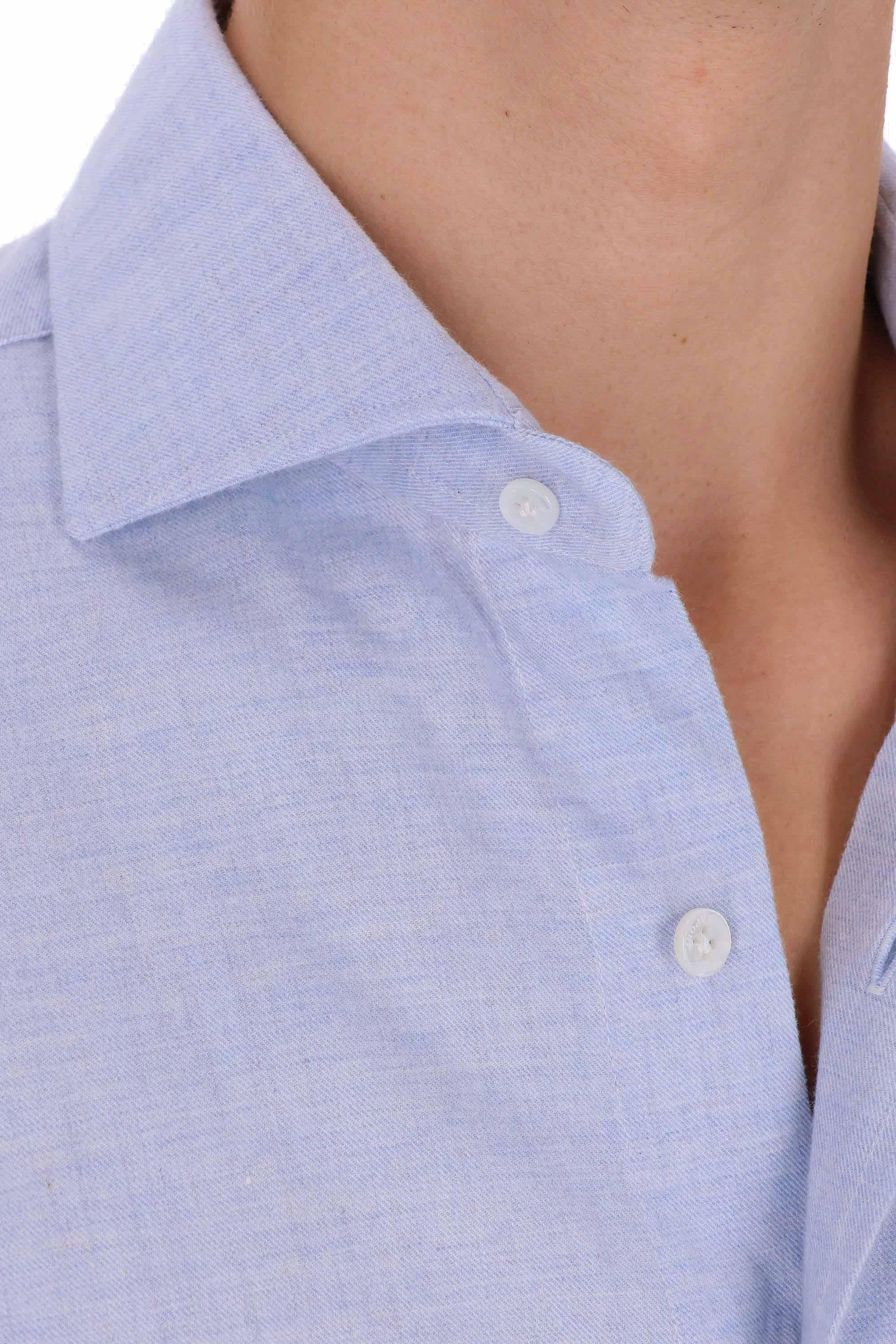 Barba Camicia sartoriale in morbida flanella linea Culto K1U13P0150058.U 0002