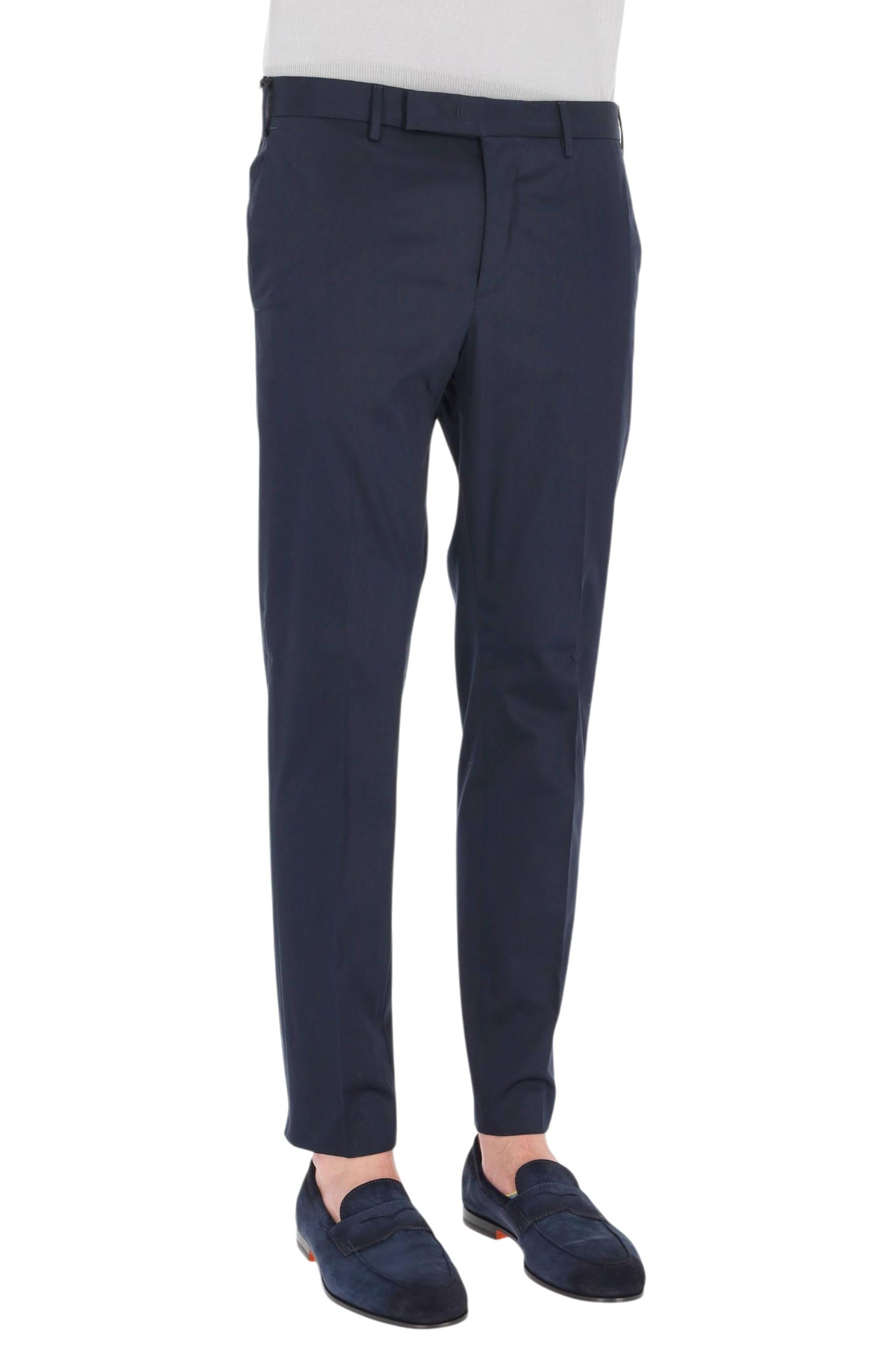 PT Torino Pantalone in cotone luxury sateen Dieci fit COASX0Z00FWD NU68-2 0360