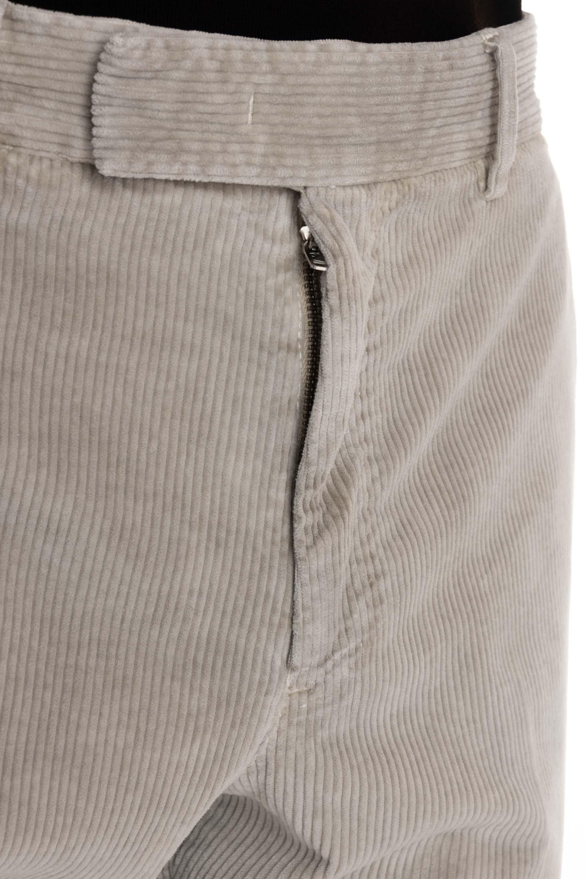 Pantalone in velluto coste 500 righe Rebel fit RTZ1Z00FWD TU87 N022 PT Torino