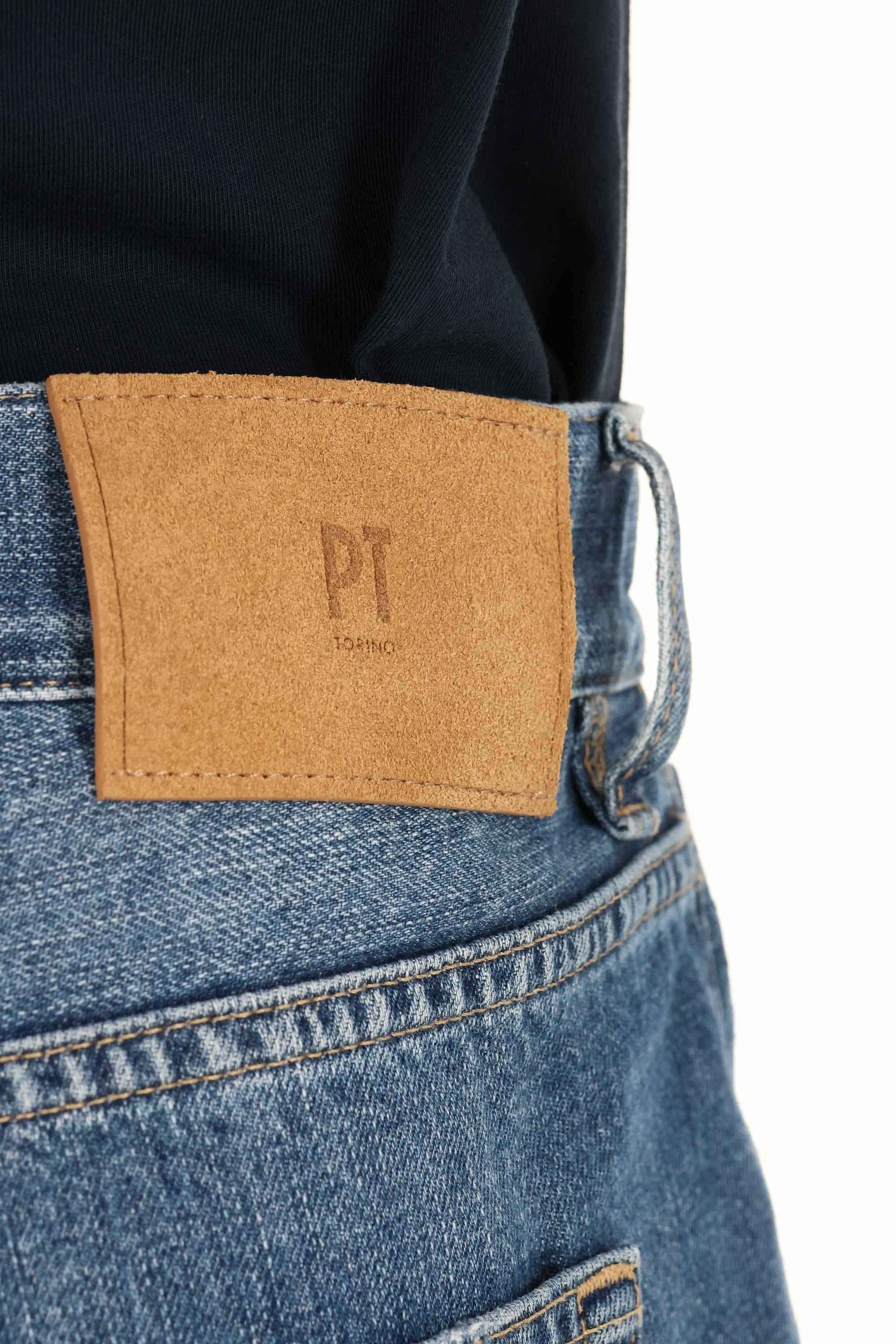 Jeans denim in puro cotone Loose fit C5-AP05Z0 OA5020 MI03 PT Denim