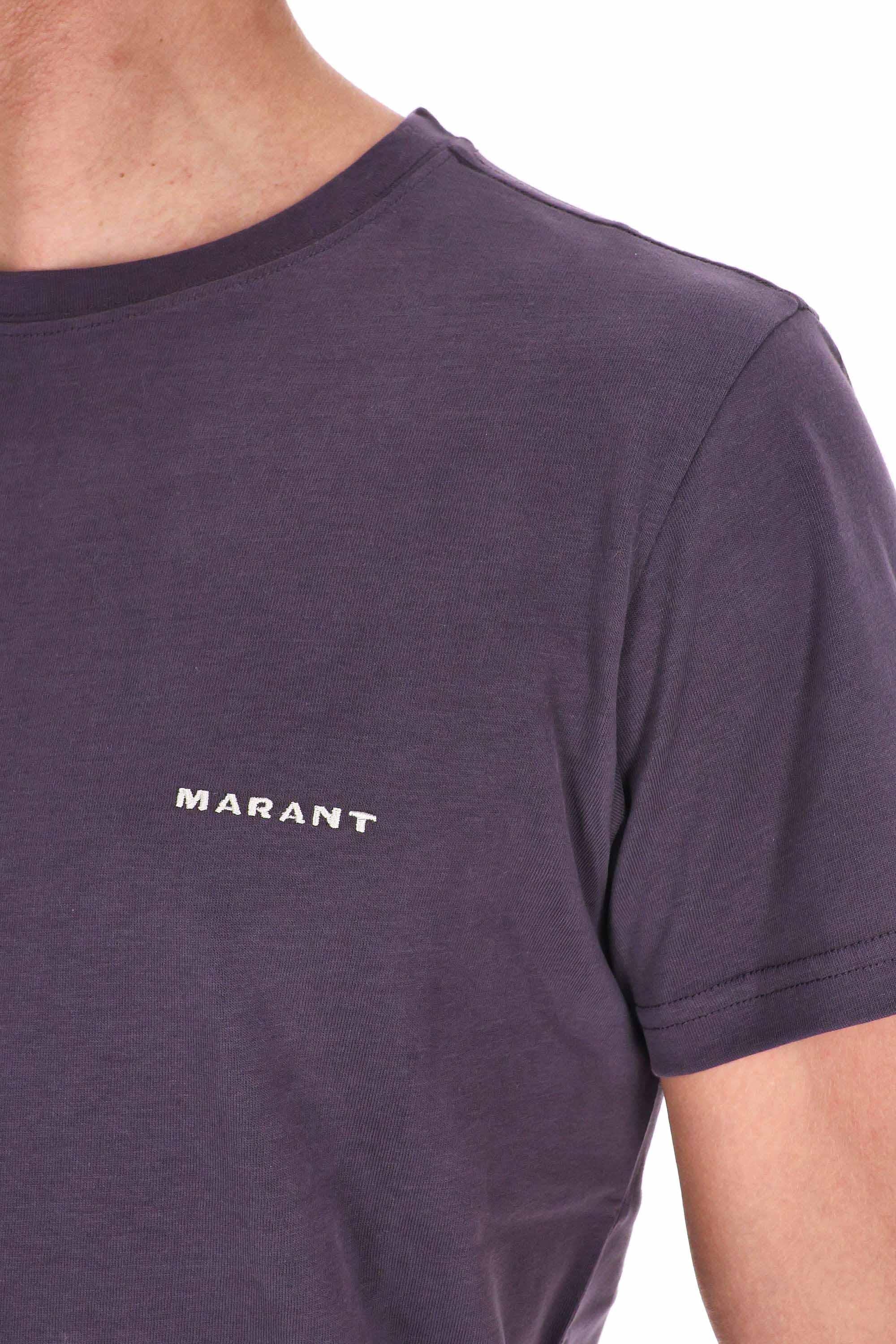 Isabel Marant T-shirt in cotone con logo mod. Zafferh TS0047HA-B3N13H 30FN