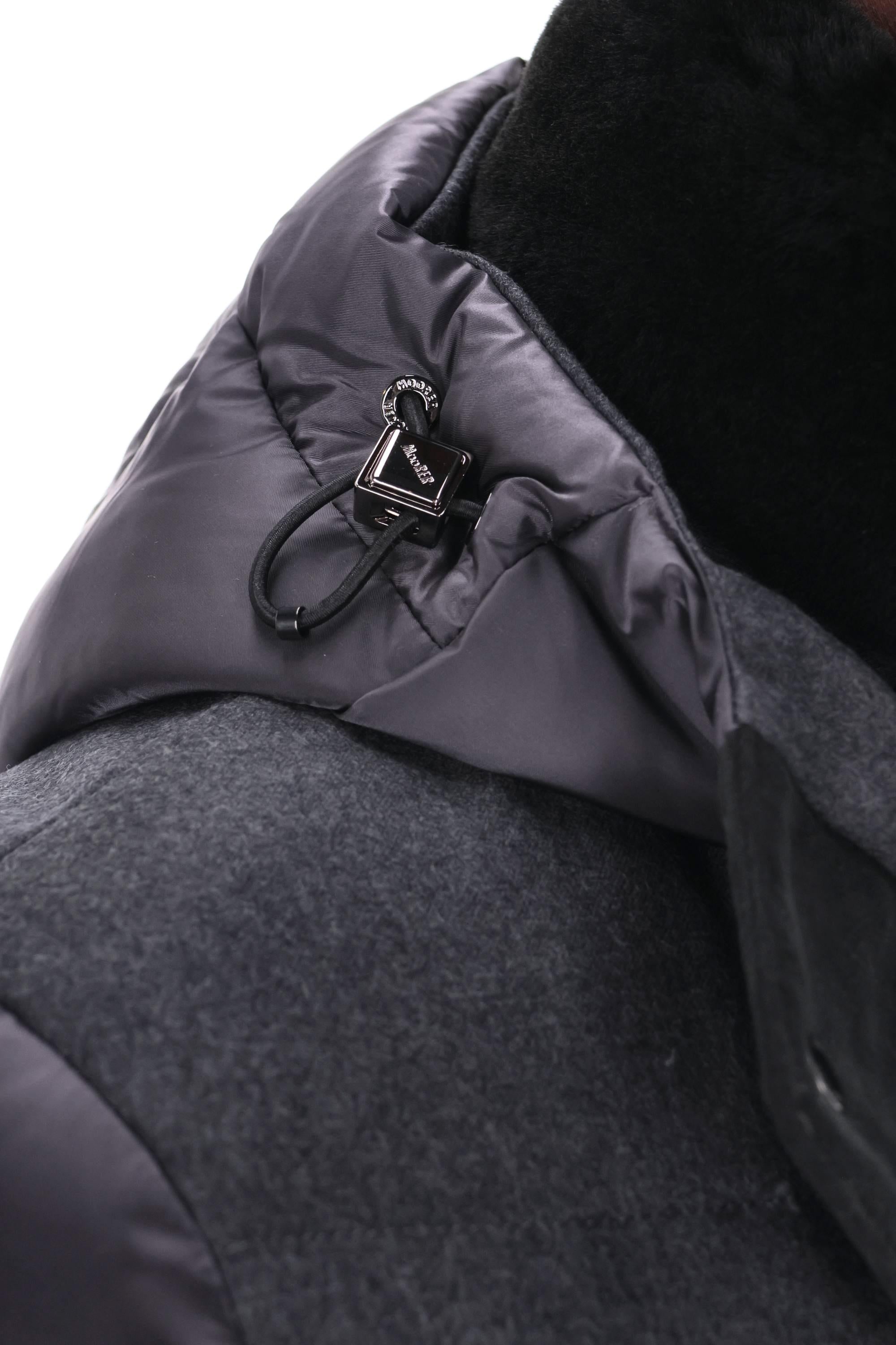 Moorer Piumino bomber bimateriale mod. Wright-SHL WRIGHT-SHL U0555