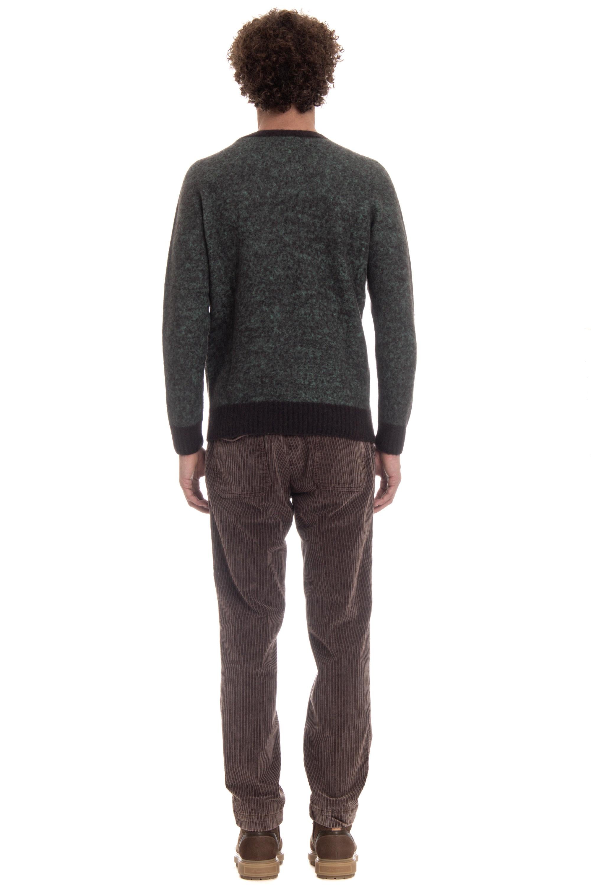 Drumohr Maglia girocollo in lana garzata supersoft D8W103MG.4 026