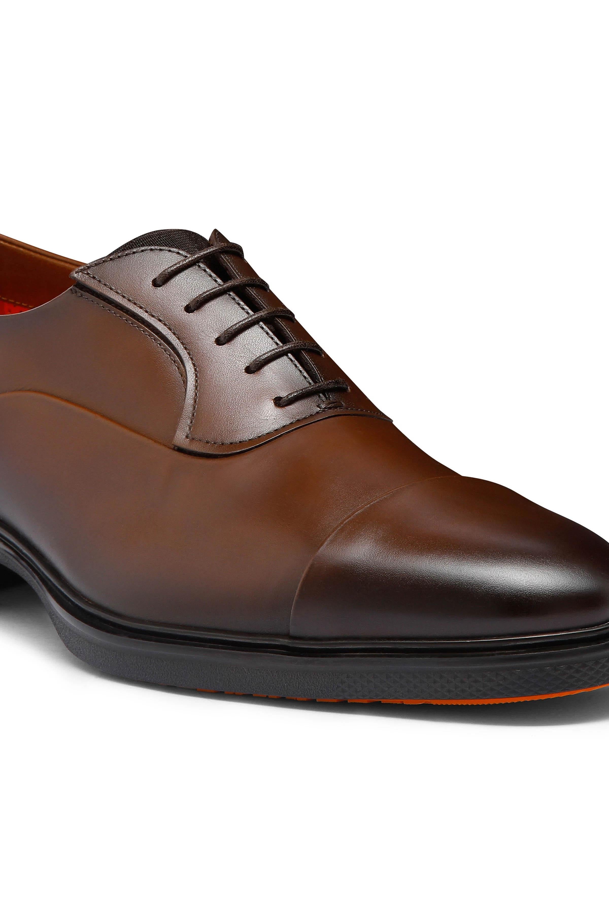 Santoni Scarpa stringata in pelle Easy MGEO18957NEAXNTG T50
