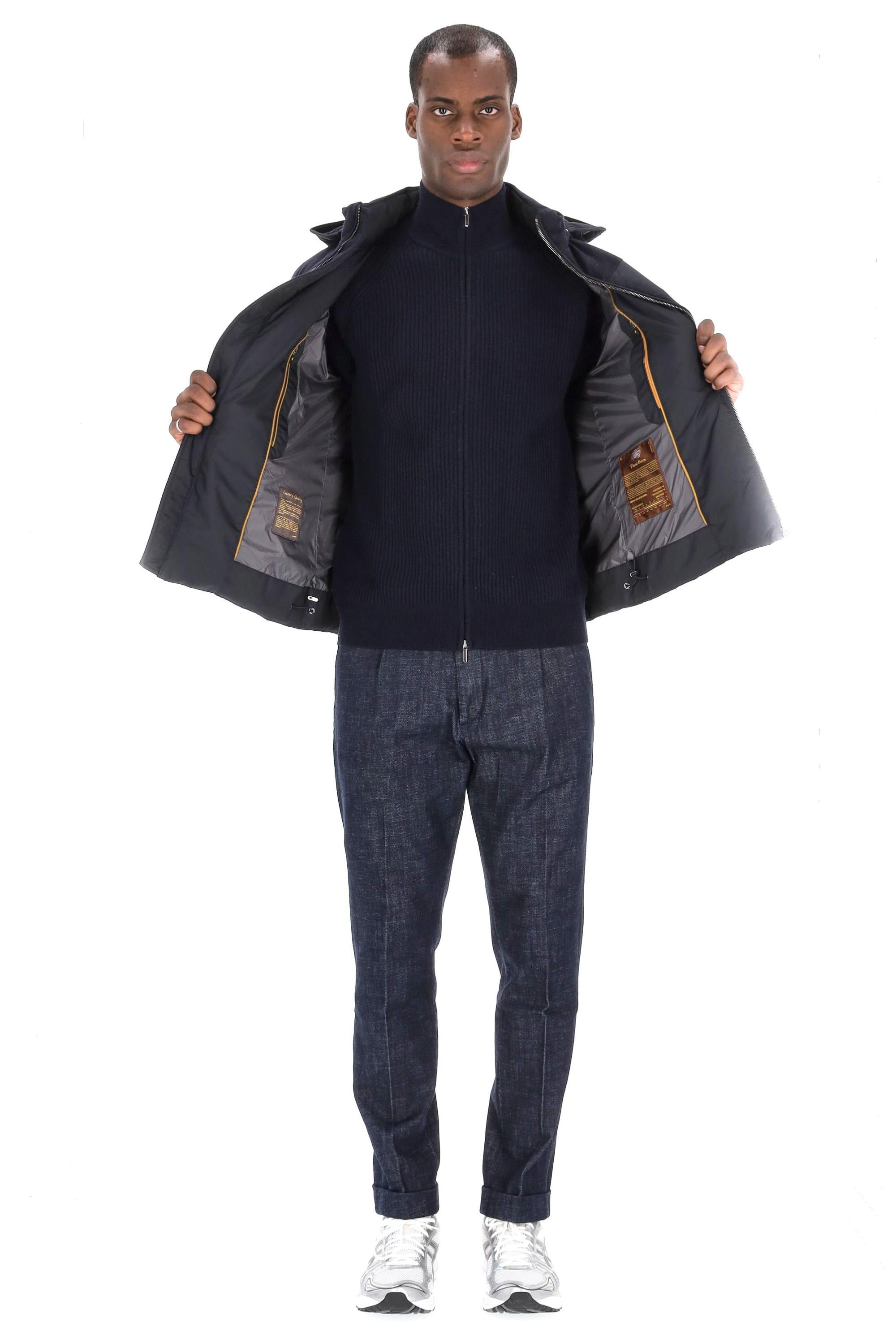 Moorer Piumino bimateriale modello Allori-LSM ALLORI-LSM V1980