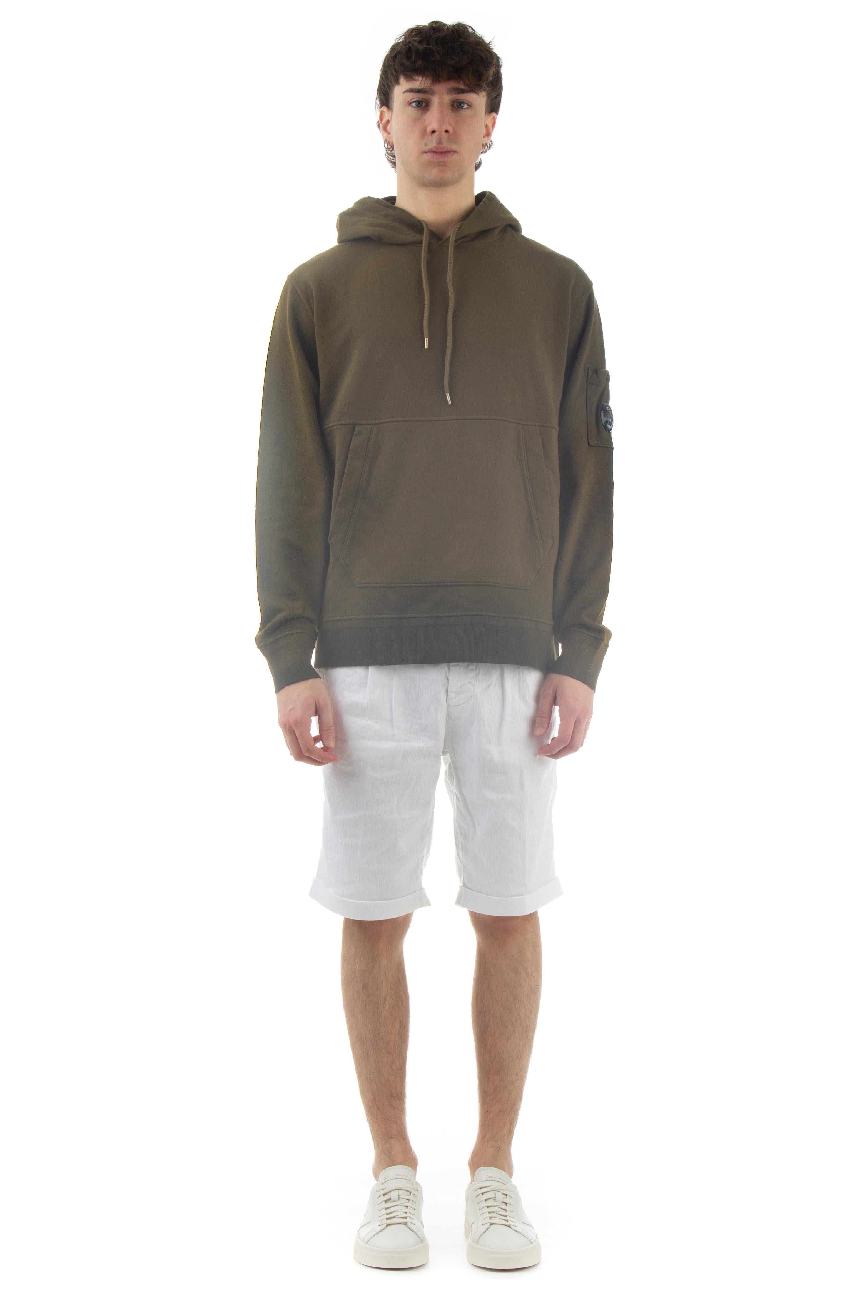 Felpa con cappuccio CMSS023A 005086W3 648 CP Company