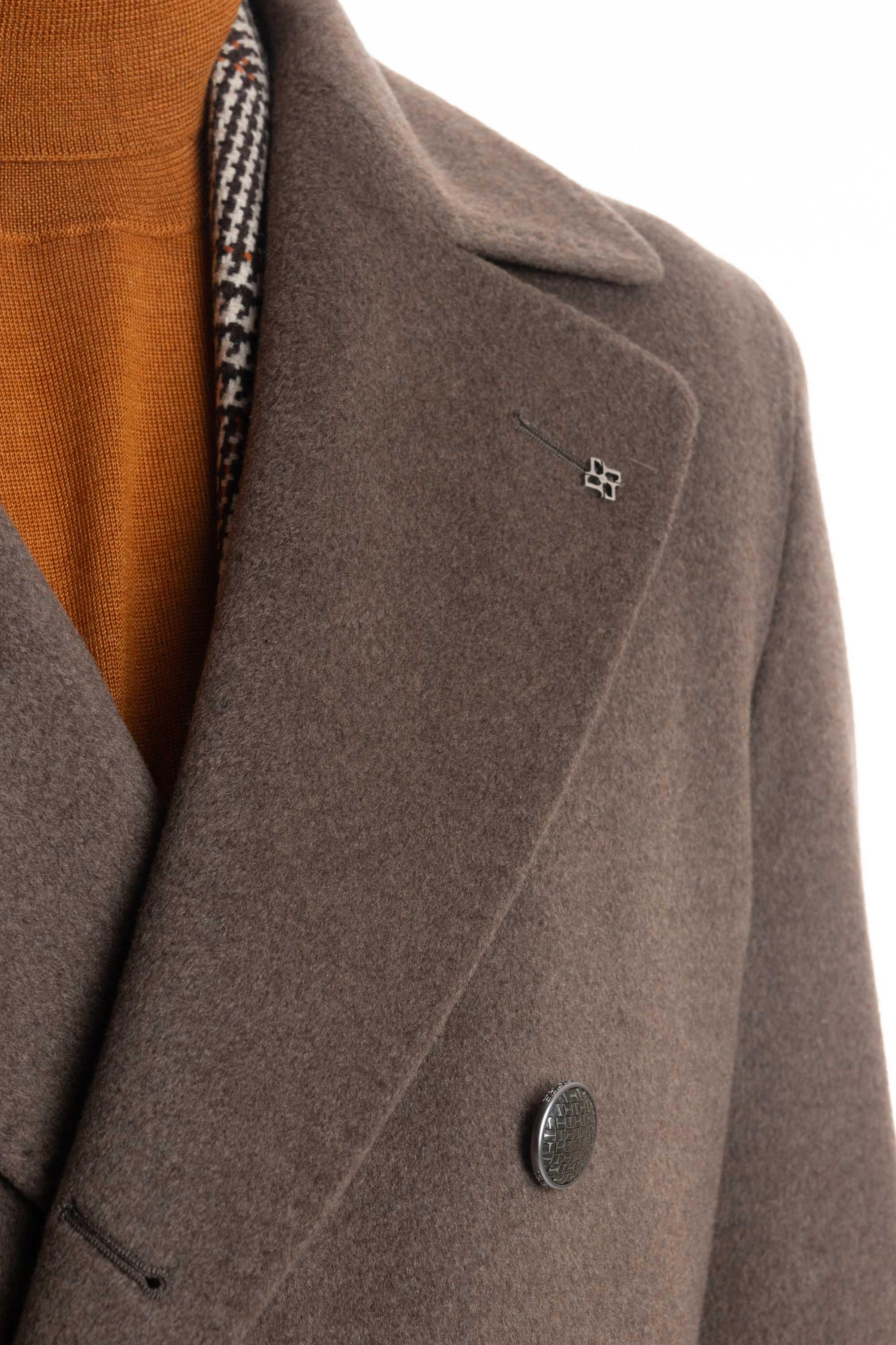 Cappotto doppiopetto in cashmere ARDEN 220012 T1321 Tagliatore