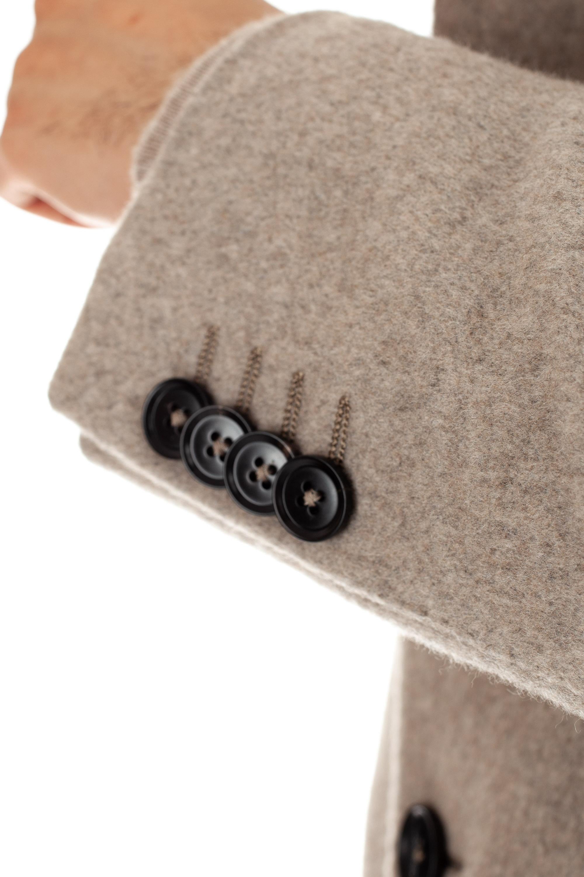 Zegna Cappotto in beaver di cashmere 699511A6 40B7S0 N