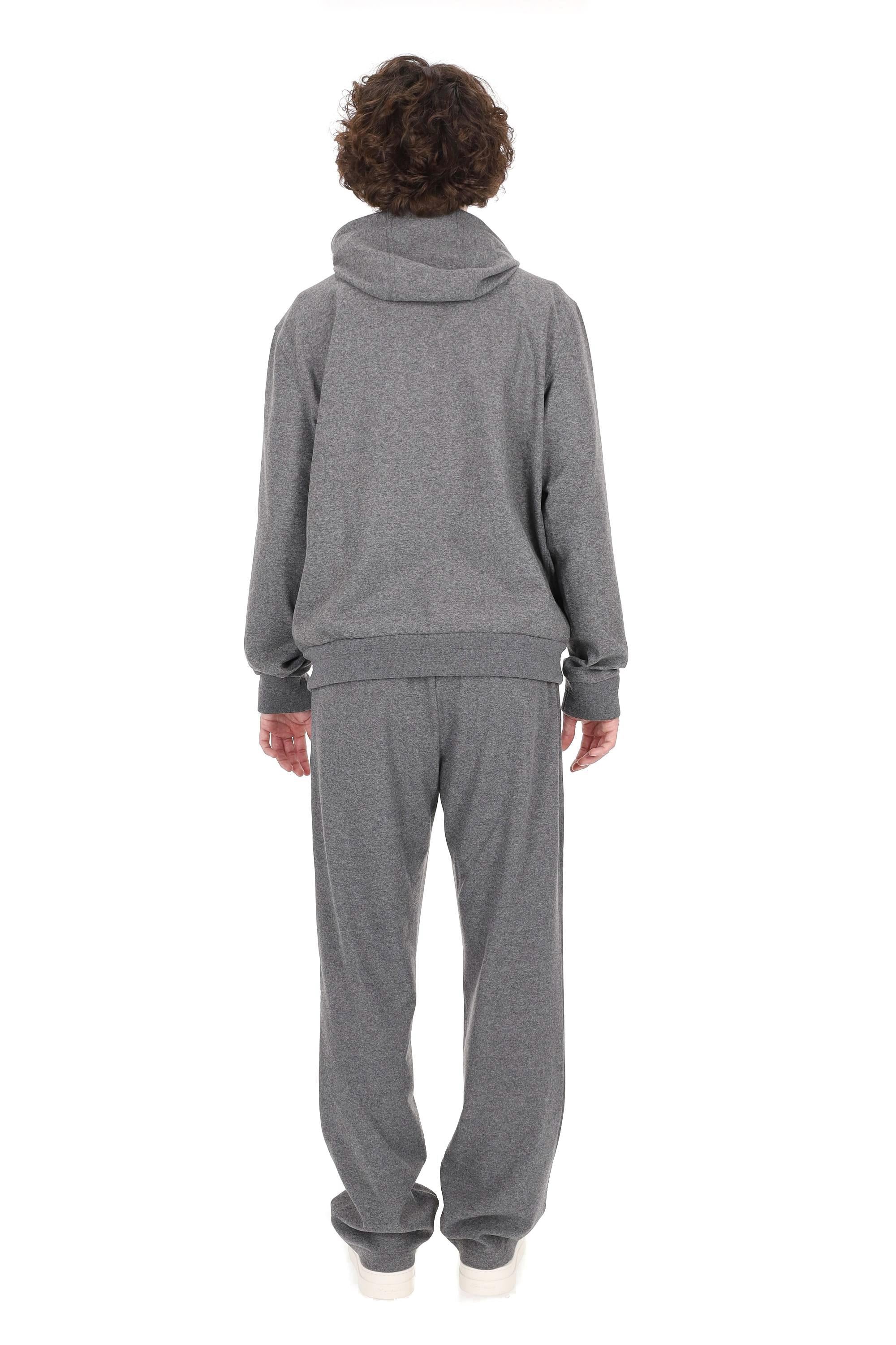 Herno Felpa misto viscosa con cappuccio JC00071U 9487
