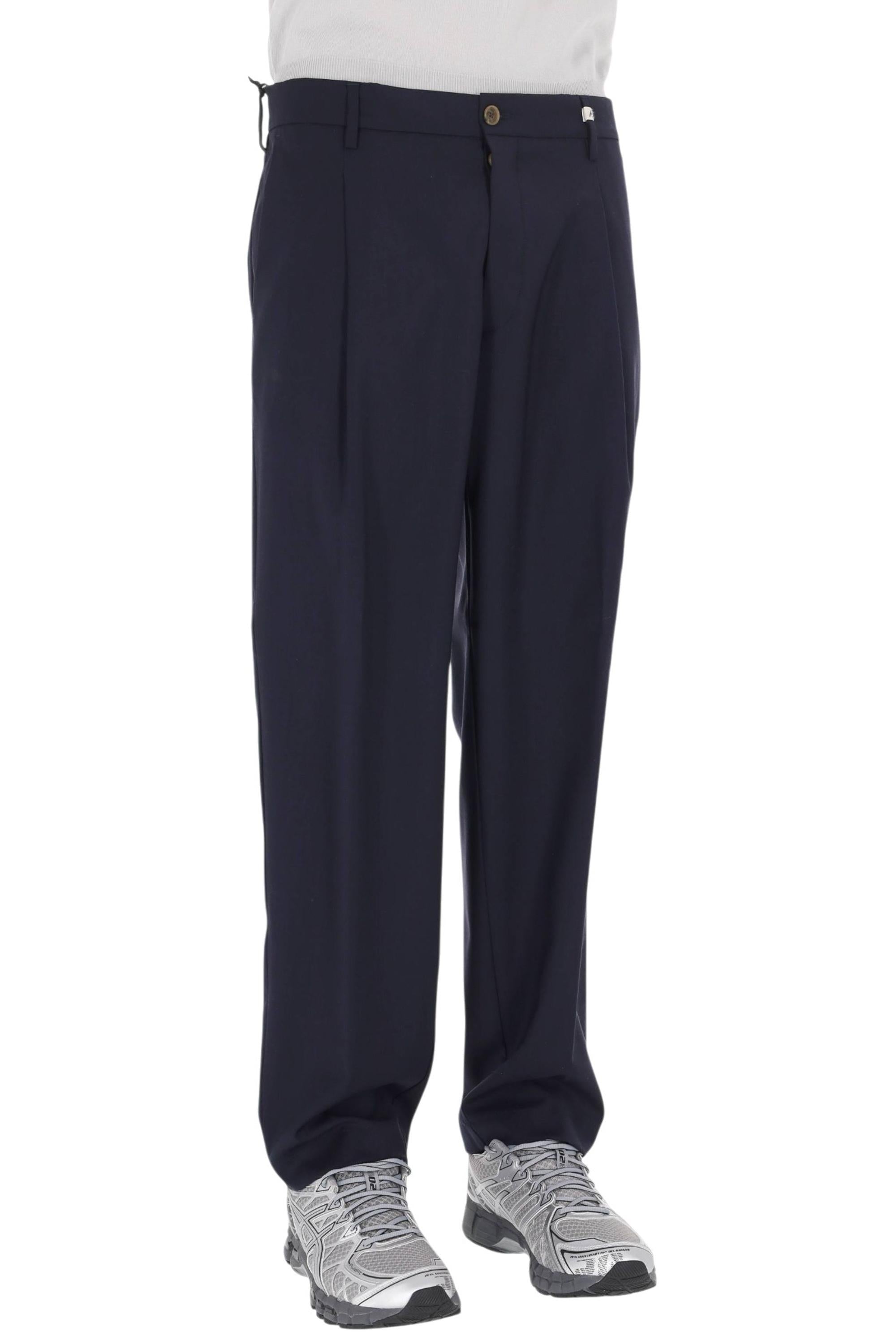 Myths Pantalone over fit in lana vergine "luxury wool" 26M23L 101 037