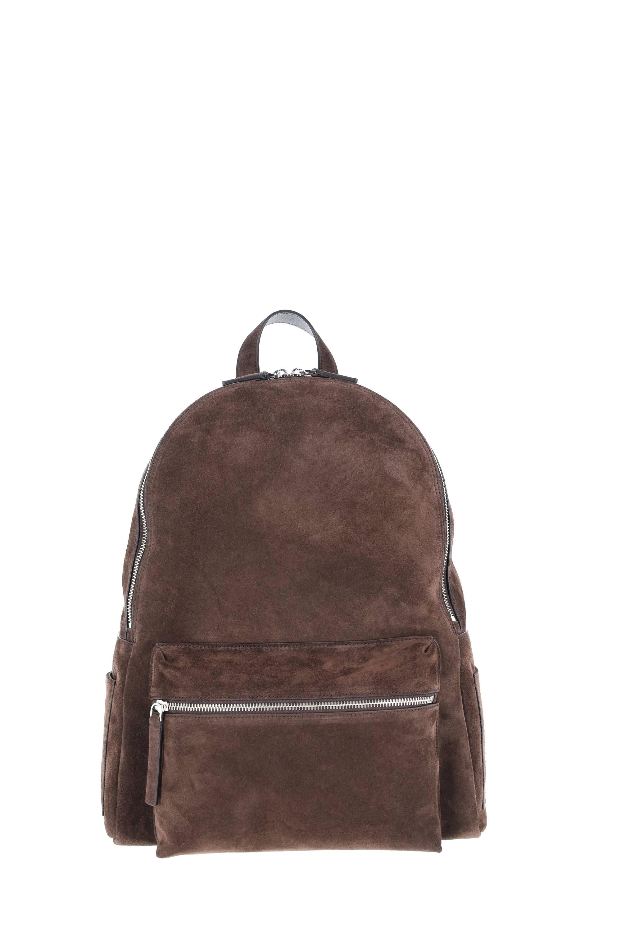 Orciani Zaino in pelle scamosciata P00711_SEN TESTA DI MORO