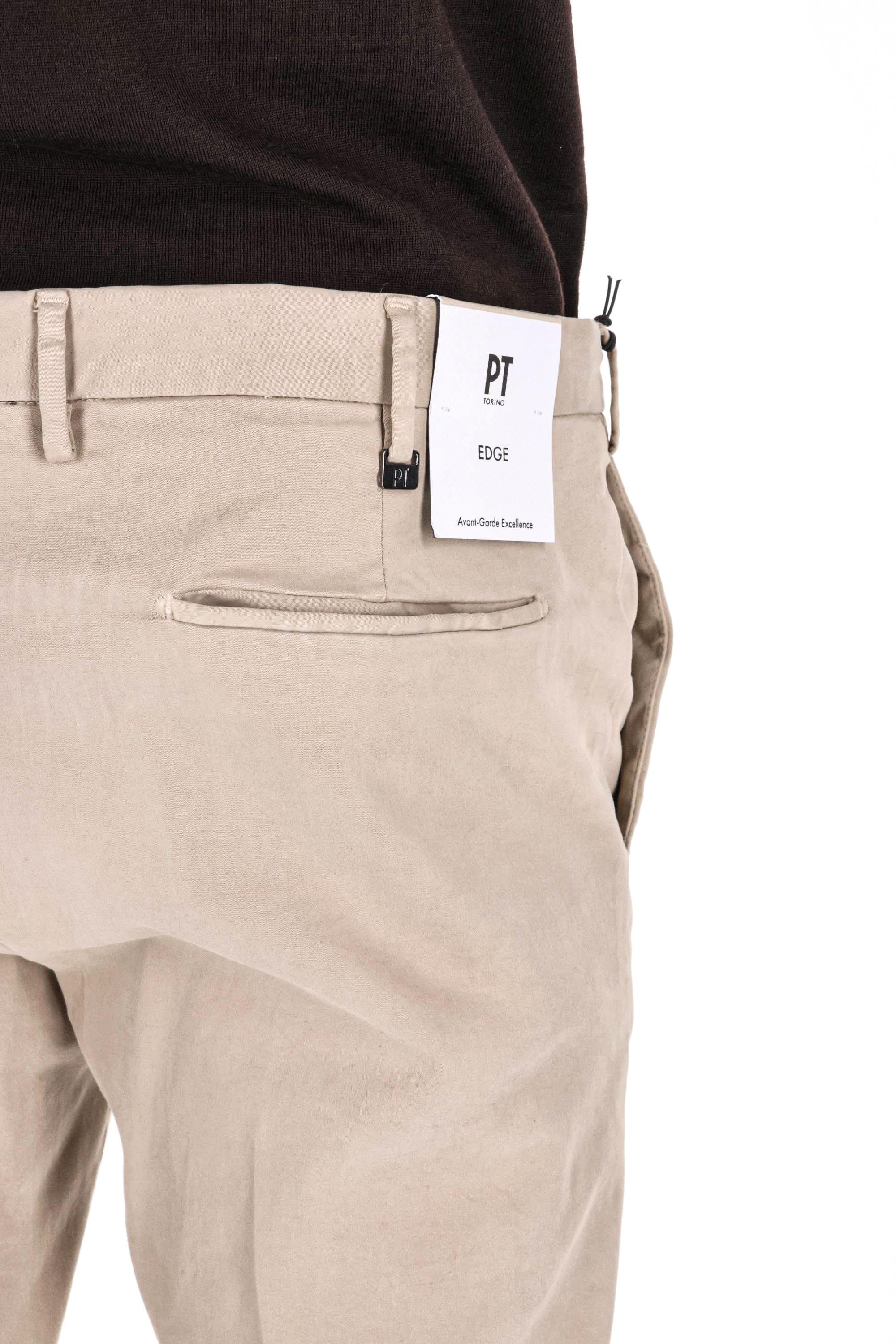 Pantalone in rasatello di cotone Dieci fit ATX0Z00FWD NK20_4 Y042 PT Torino