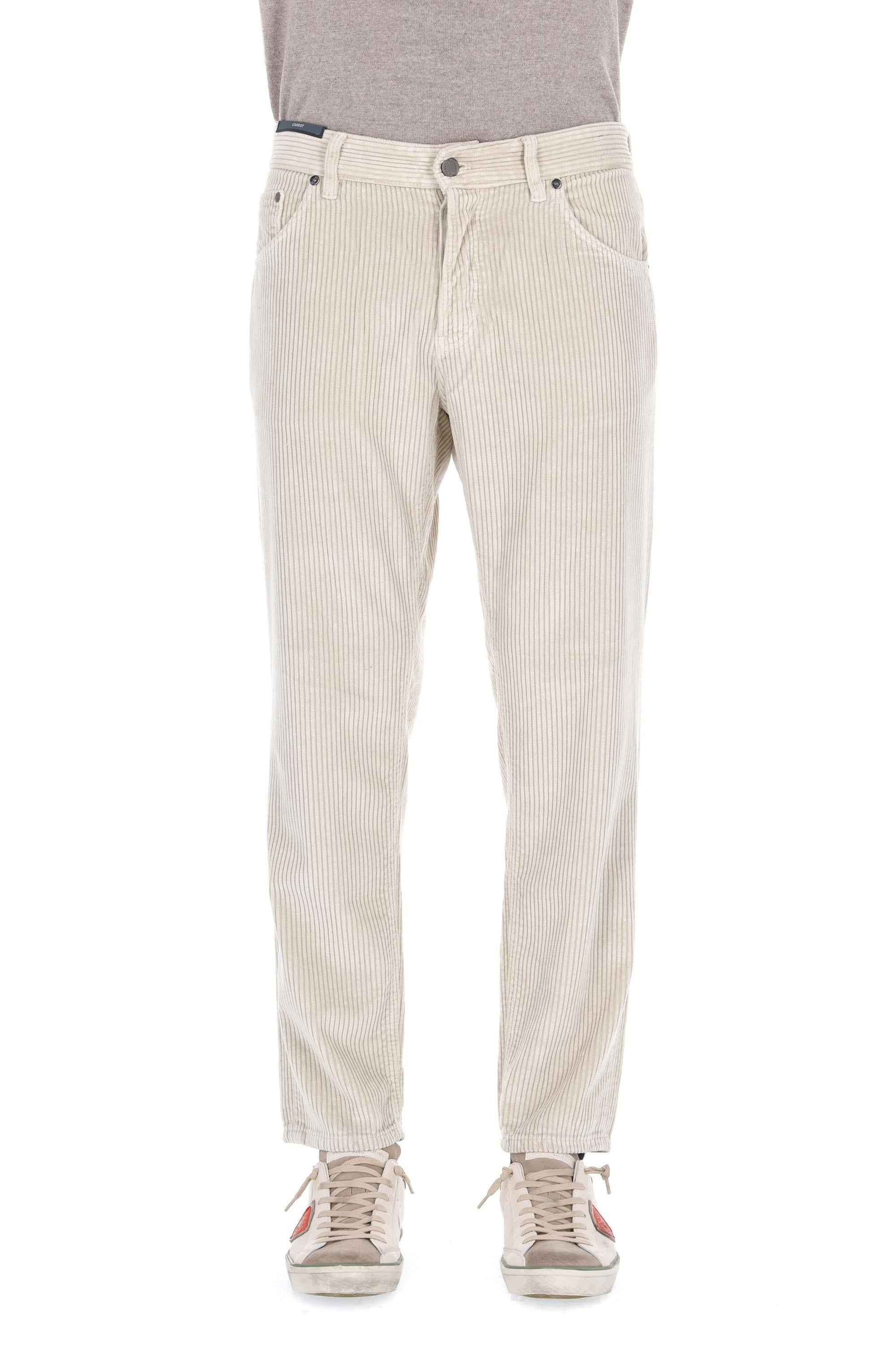 PT Denim 5 tasche color in velluto di cotone e modal Rebel fit C5RP05B0 SV09T0 Y011