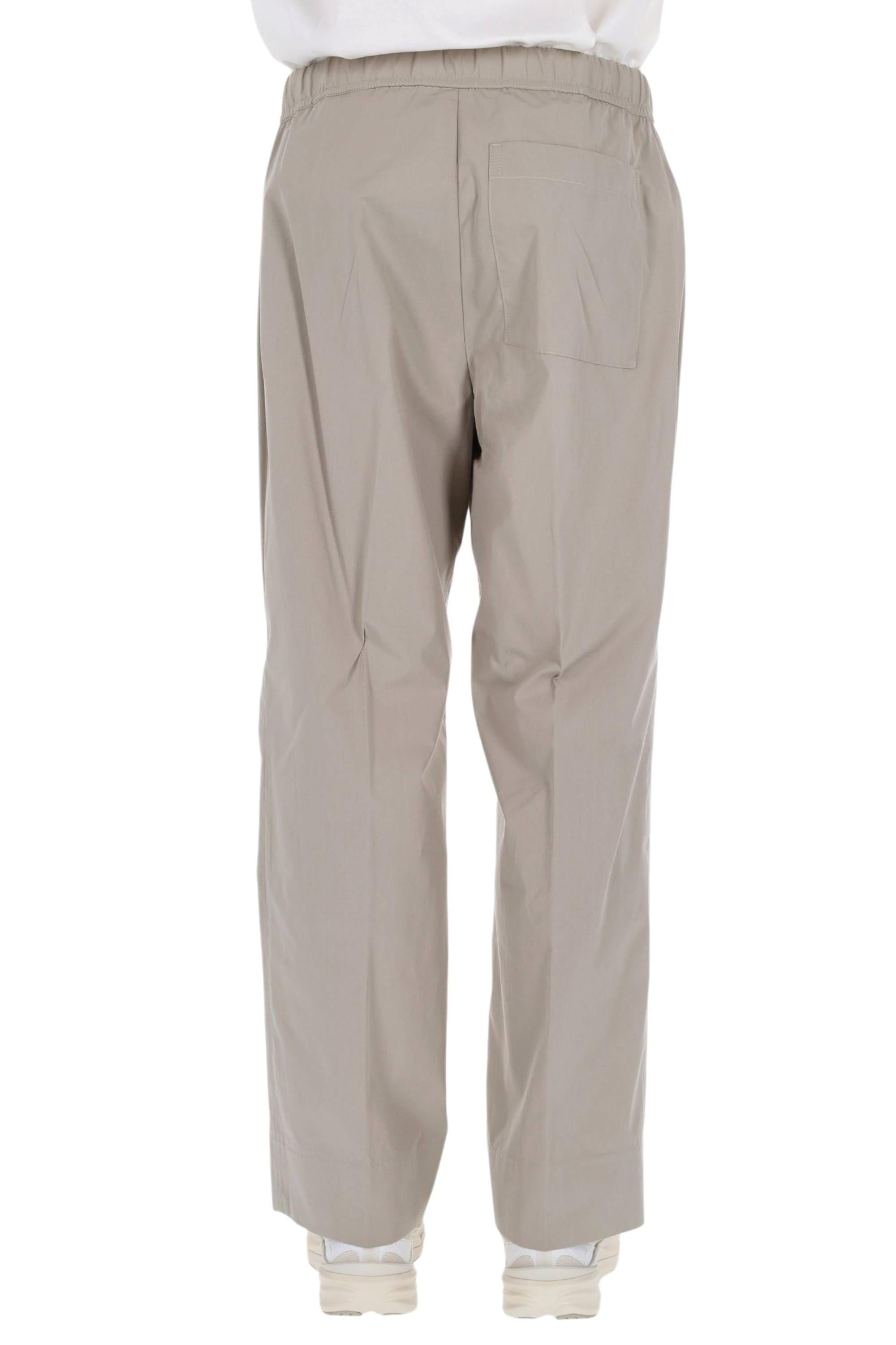 Officine Générale Pantalone in cotone light popeline mod. Nilson MTLG469 GALET