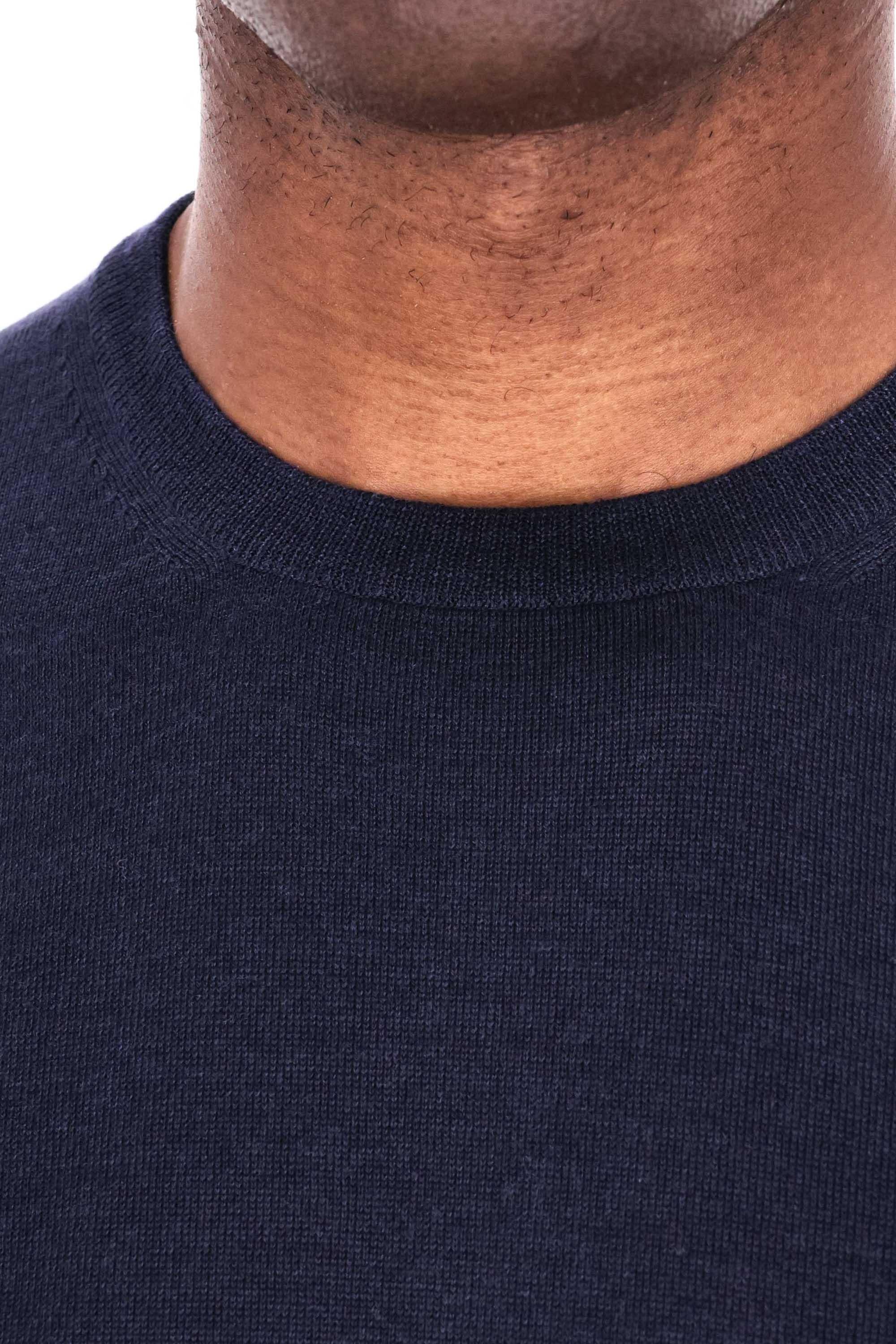 Maglia girocollo in cashmere e seta 1319057567/2 0598 598 Barba