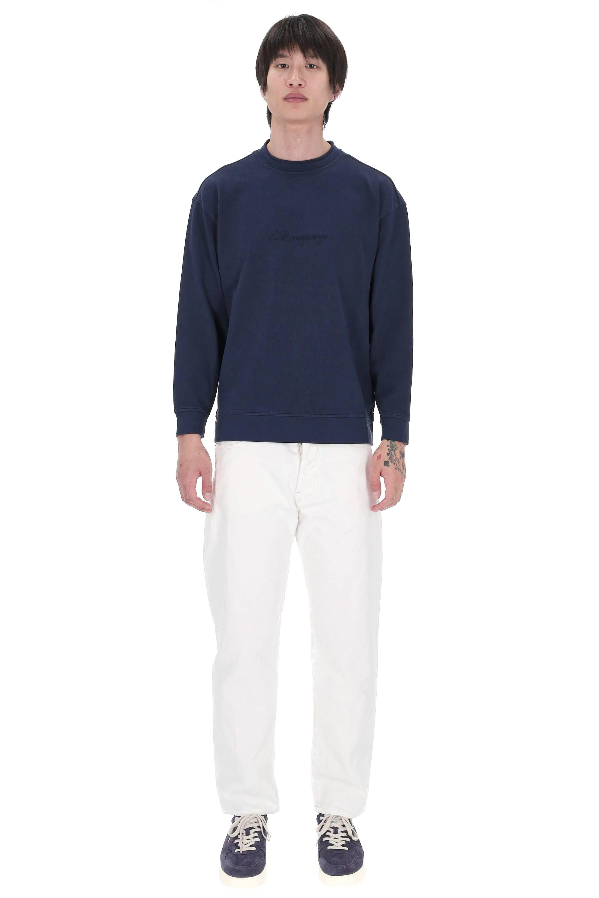 CP Company Felpa in jersey di cotone boxy fit 20CMSS270A 110700G 889
