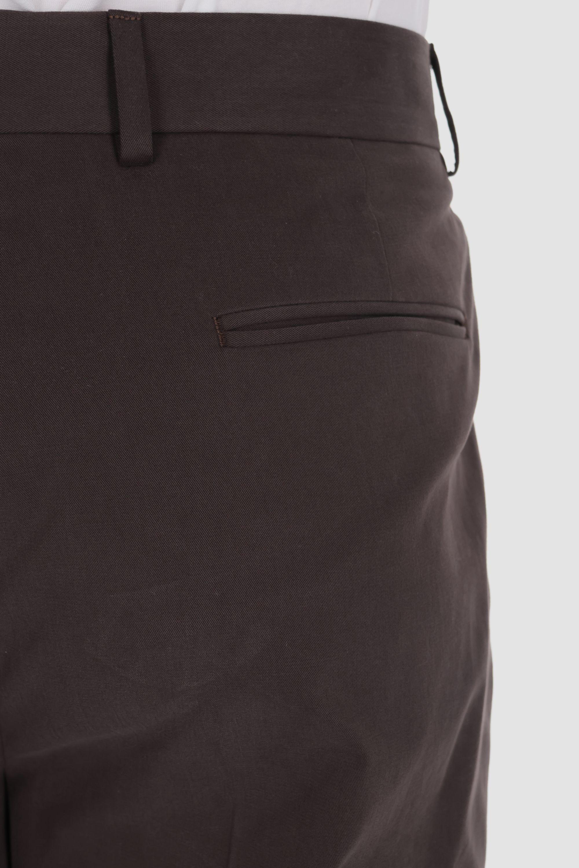 Zegna Pantalone CashCo in cotone-cashmere 929F06A9 77PM12 6R 001