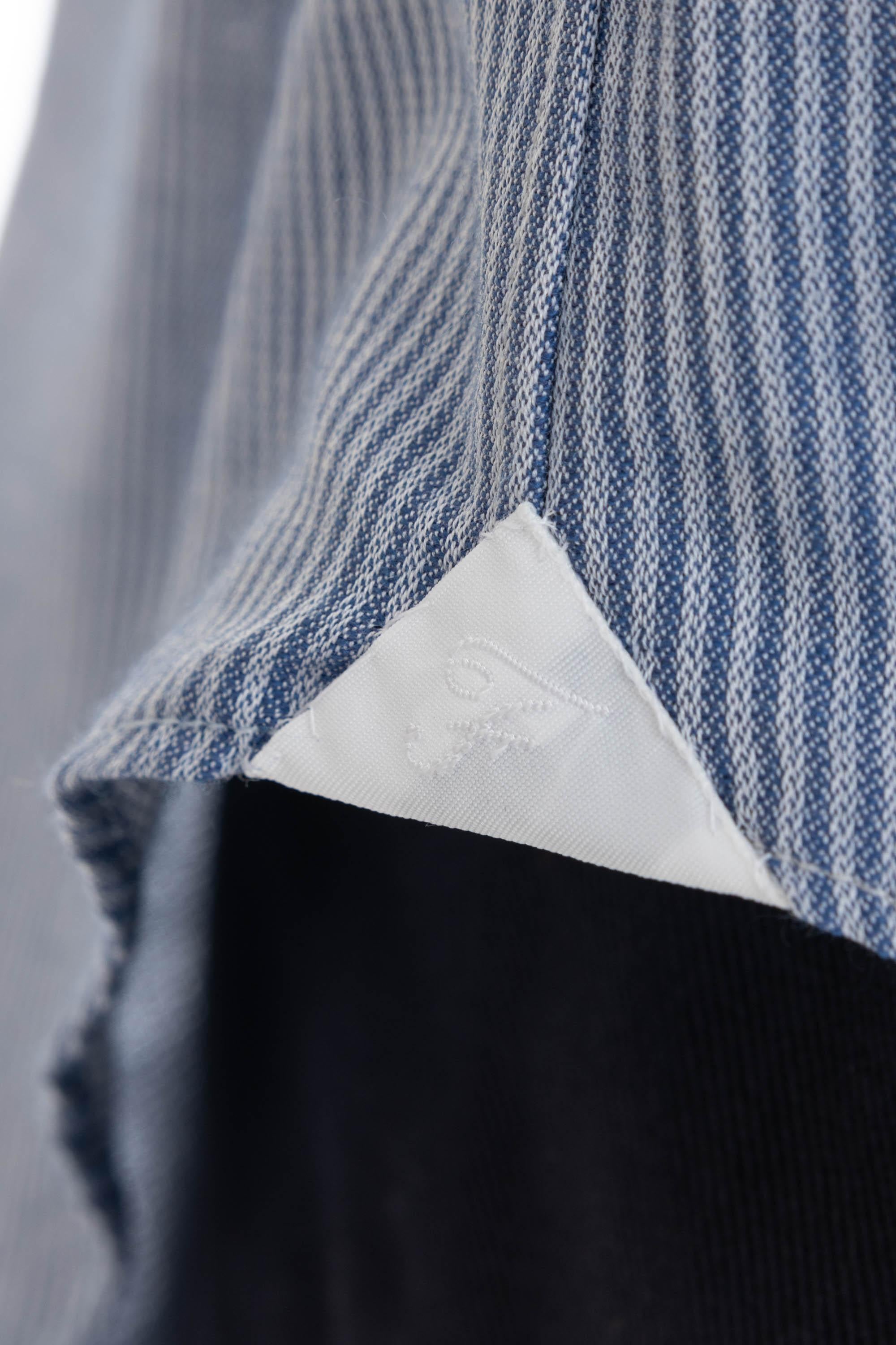Camicia sartoriale cotone-cashmere Carlo Riva linea Milano ML-EUPS-Z 060290 A4031 02 Finamore