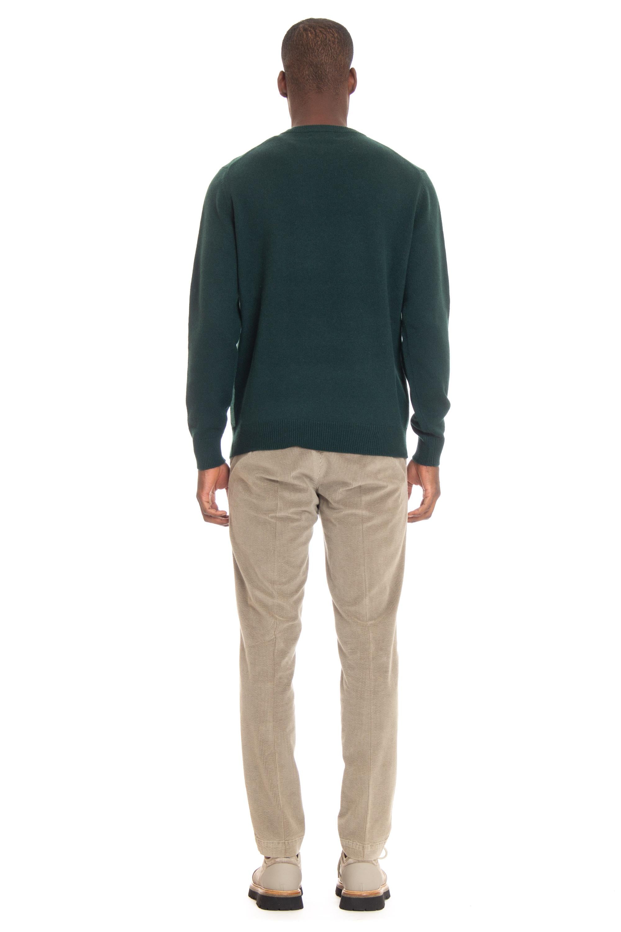 Maglia girocollo in cashmere argyle B2P000 7K0A8 92665 Ballantyne