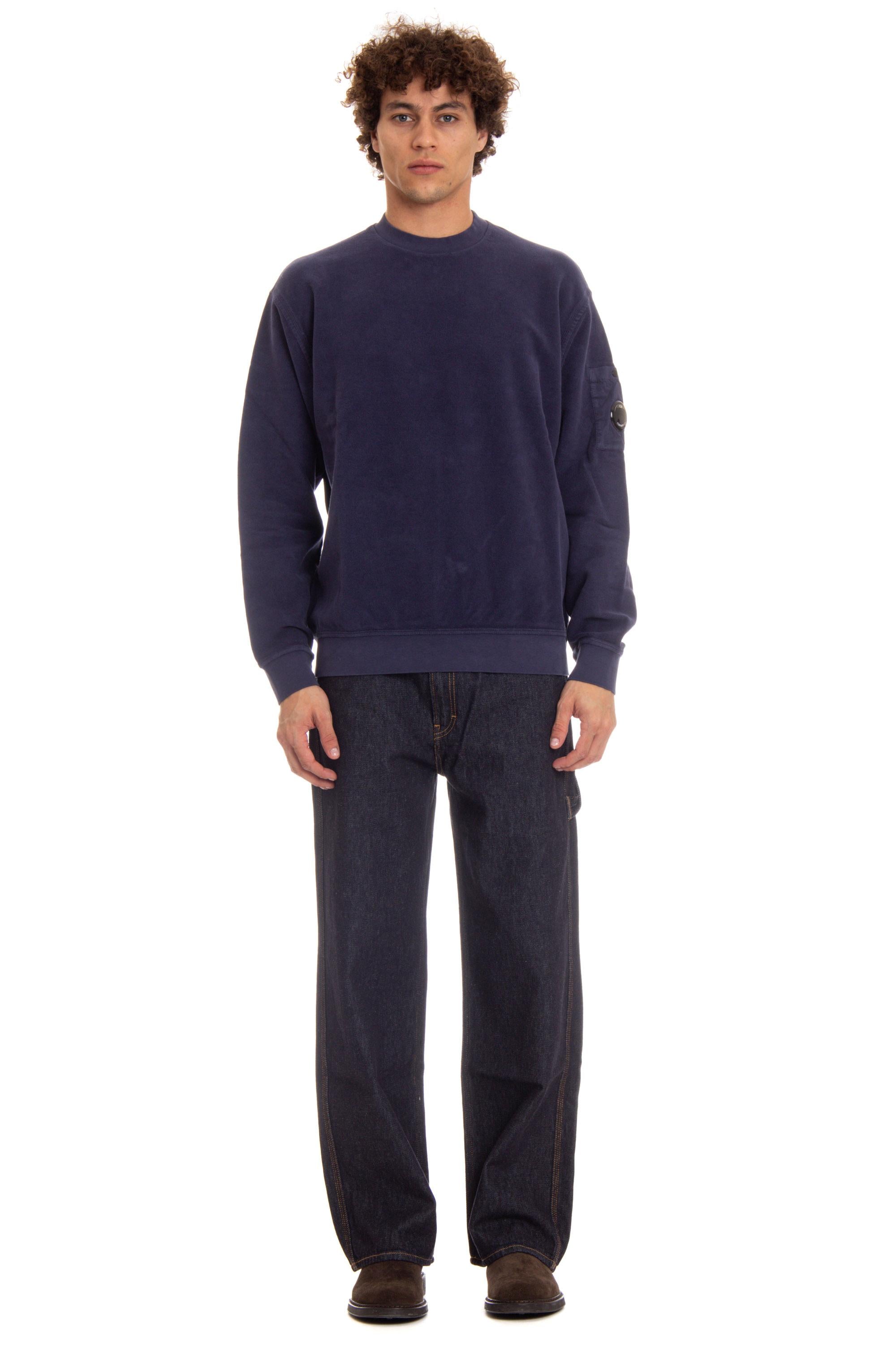 CP Company Felpa girocollo in cotone brushed CMSS285A 006614G/2 887