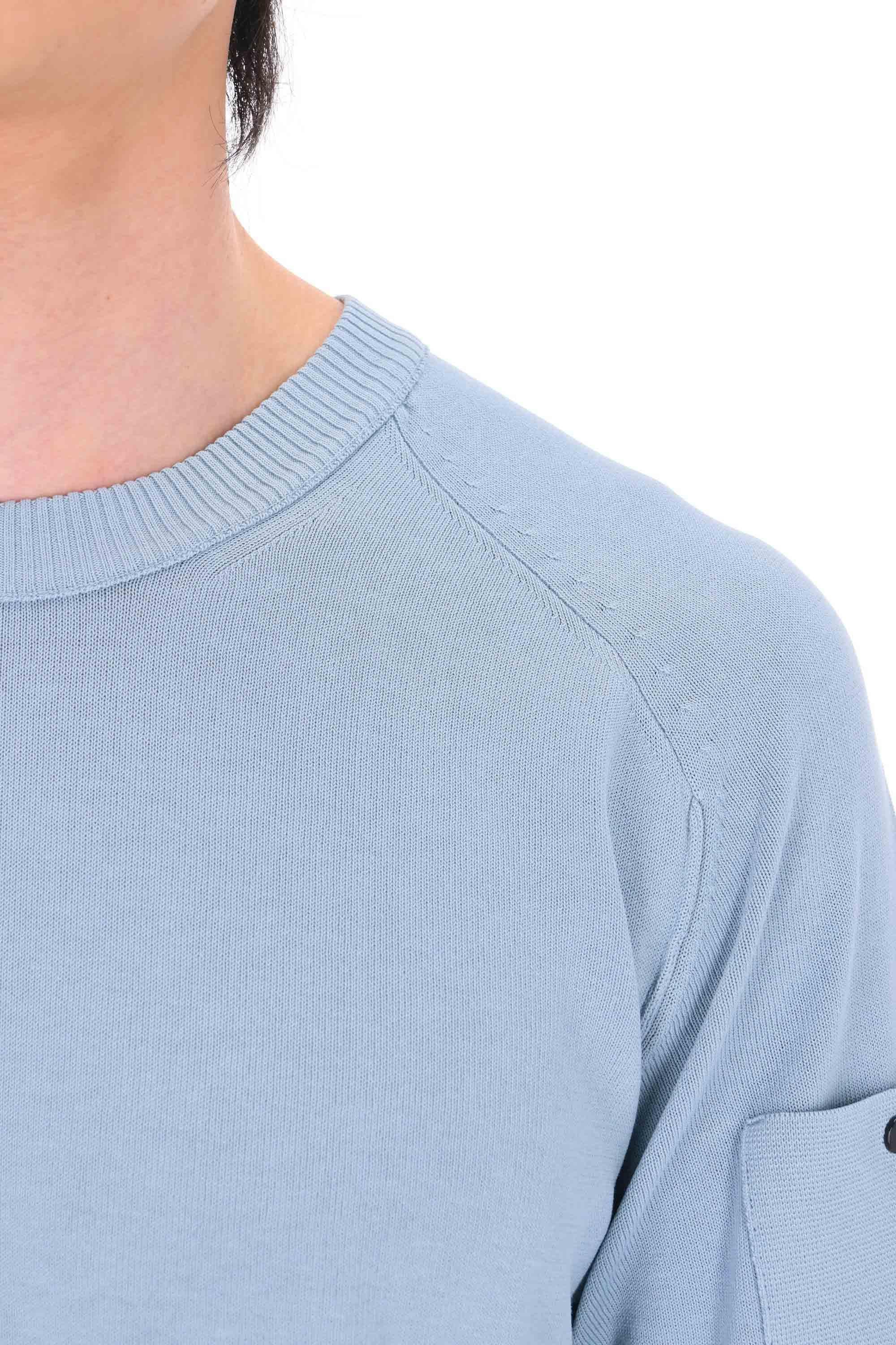 CP Company Maglia girocollo in cotone crepe 20CMKN105A 006323O 809