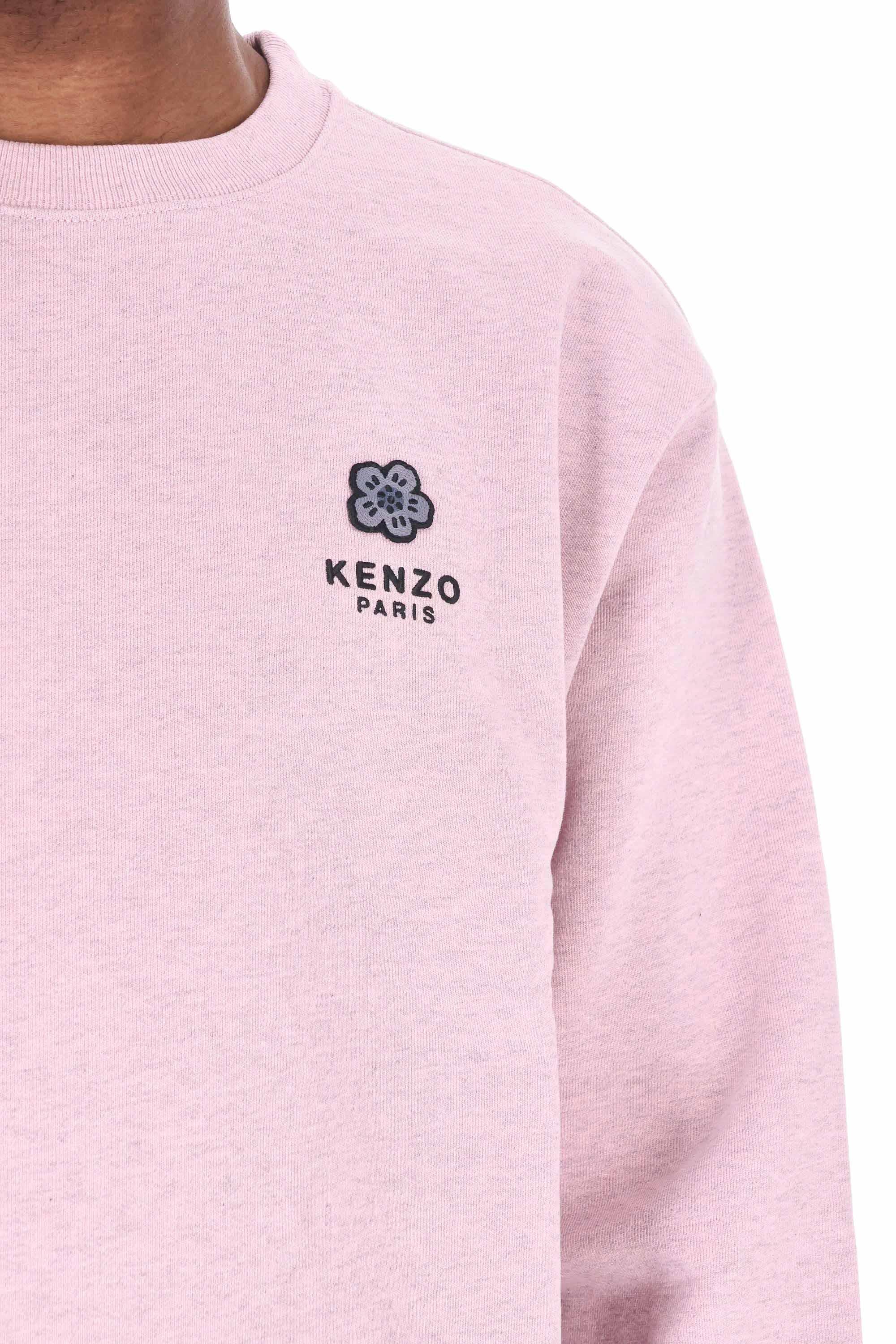Felpa girocollo in cotone Boke Flower FF65SW2544MC 30 Kenzo