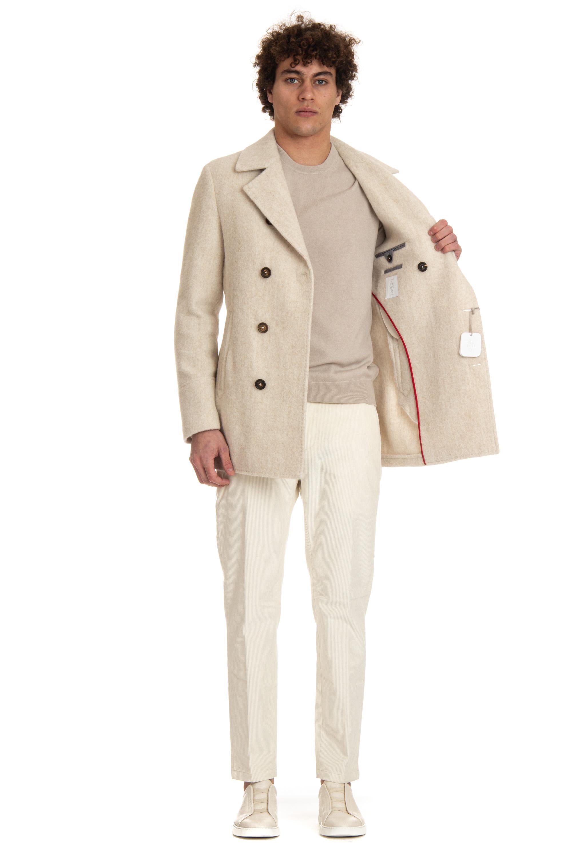 Peacoat in lana-alpaca H75CAPF09 TES0H034 02 Eleventy