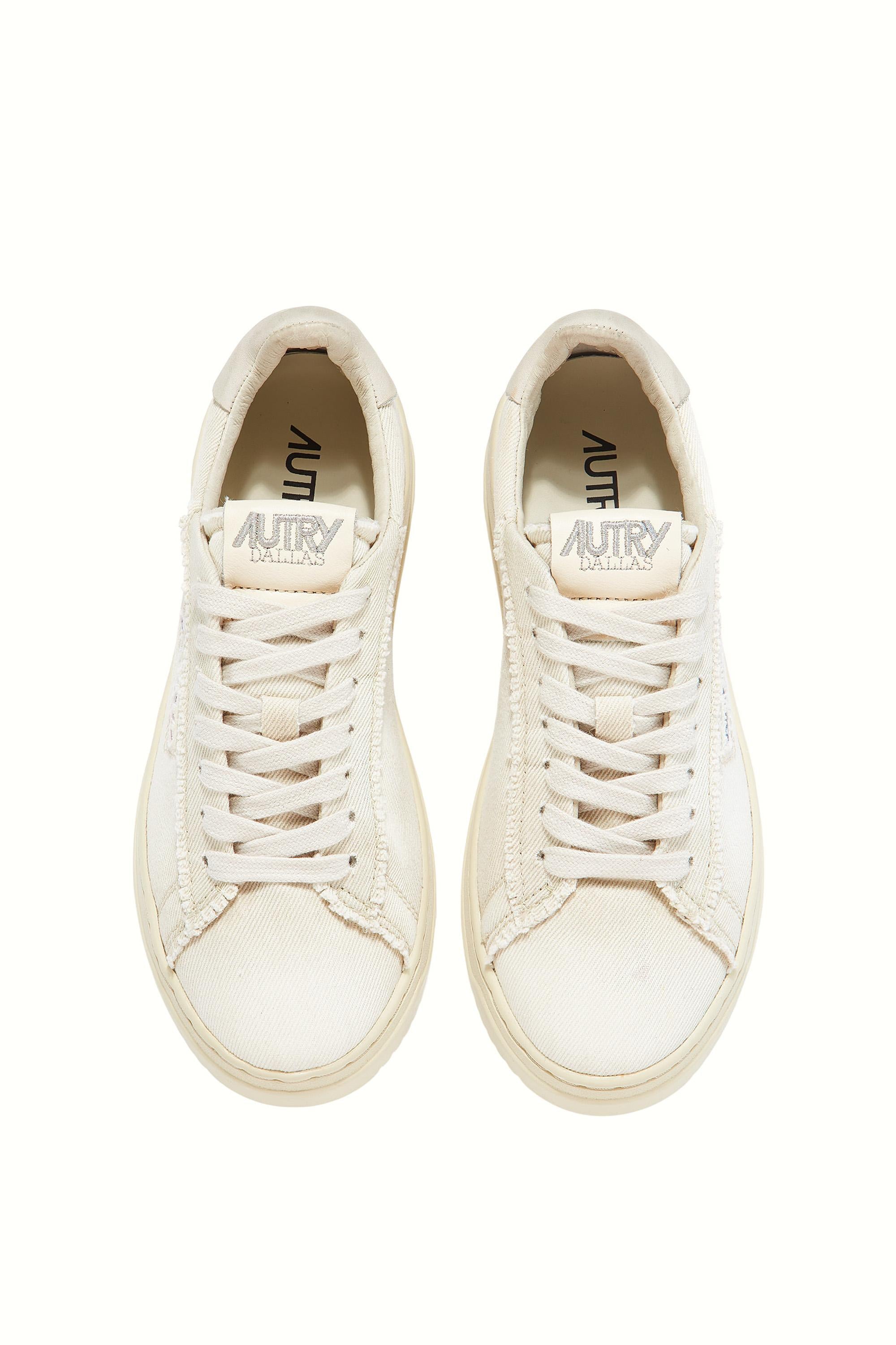 Sneaker donna mod. Dallas in canvas ADLW DC18 SAND Autry