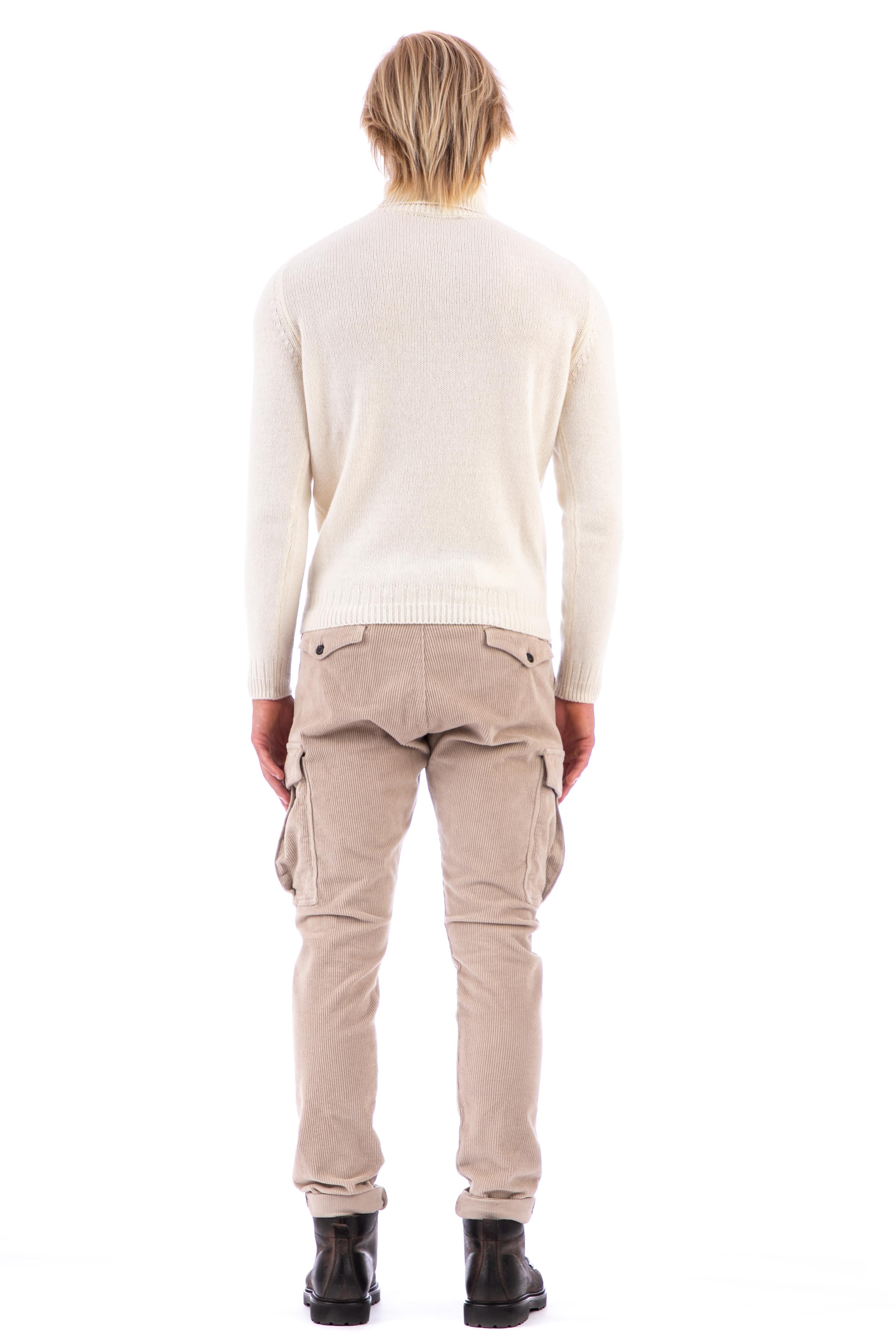 Maglia dolcevita in puro cashmere EC21815 10001 Il Setaccio