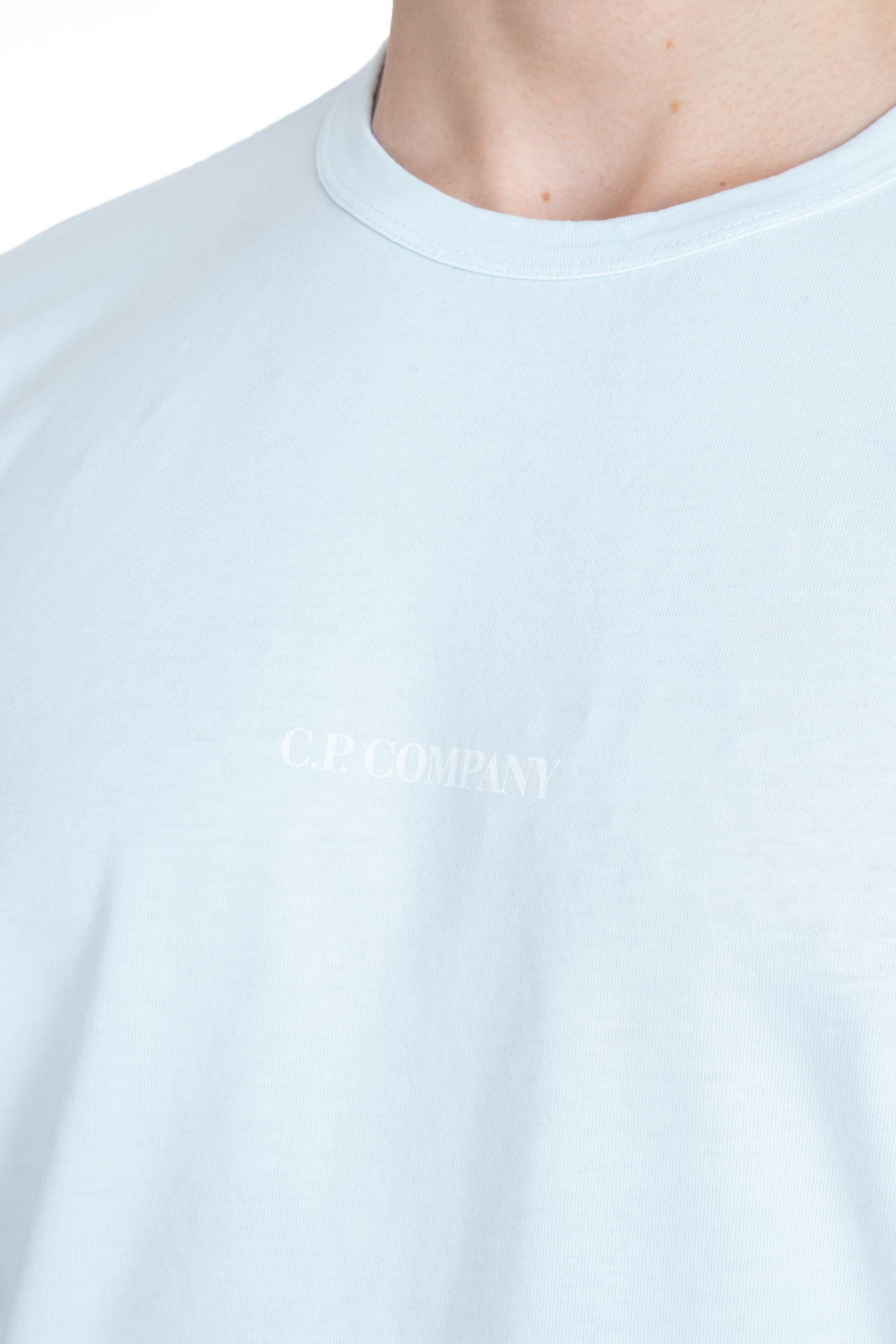 CP Company T-shirt in cotone resist dyed CMTS085A-005431R/2 806