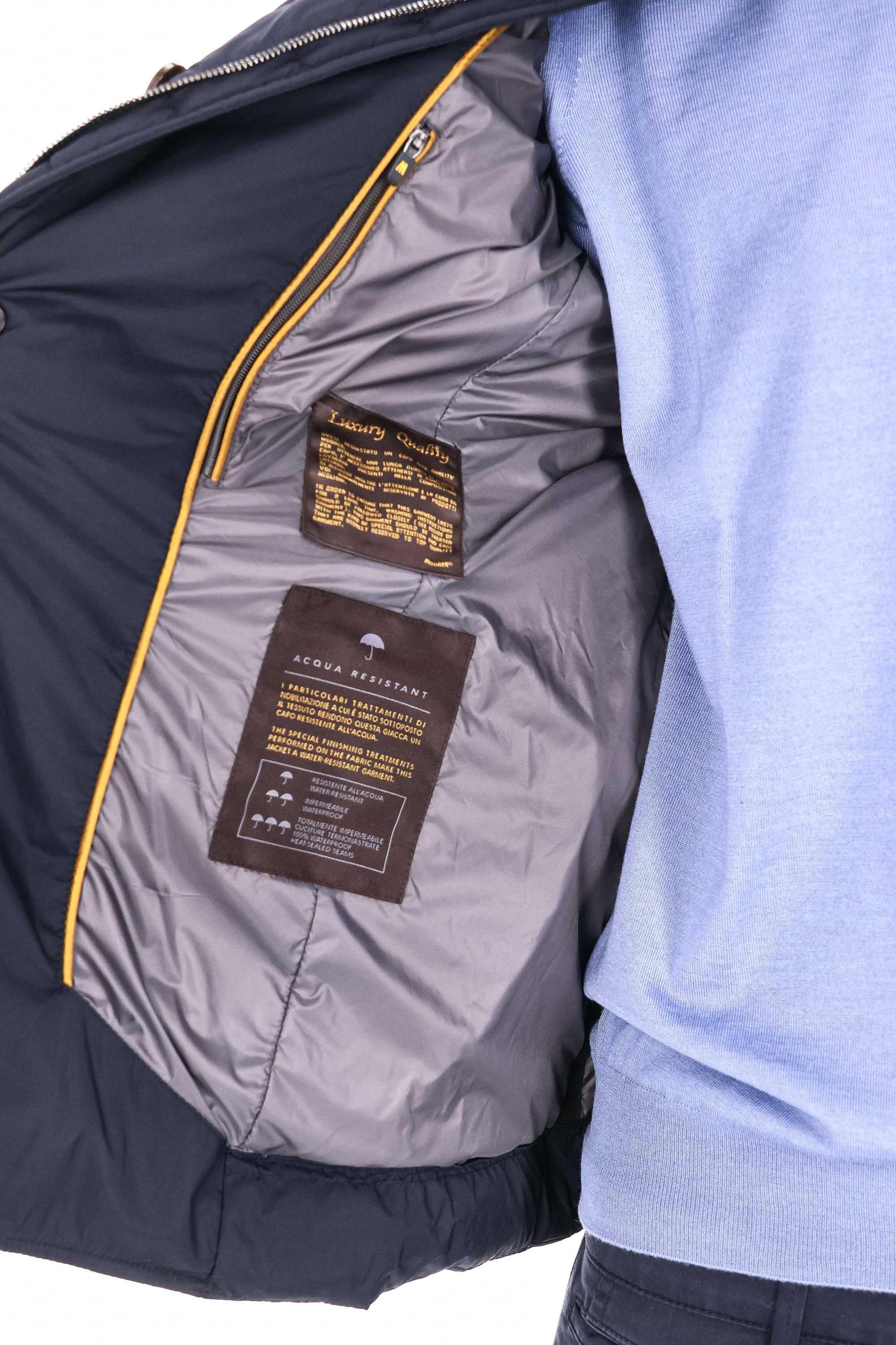 Moorer Piumino-giacca linea Acqua modl Zavyer-S3 ZAVYER-S3 DARK BLU