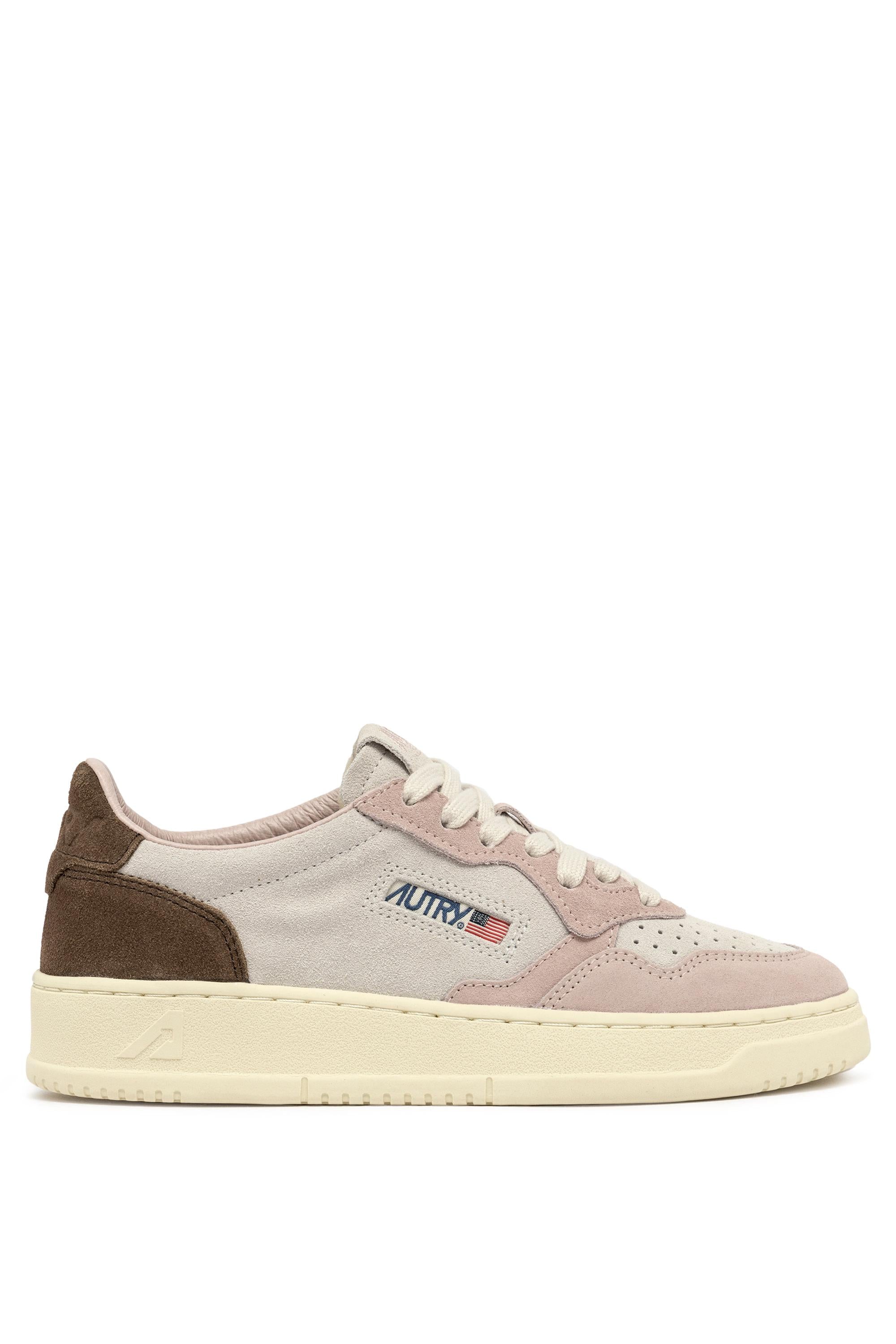 Sneaker Medalist full suede multicolor AULW TS04 PWD/EBONY Autry