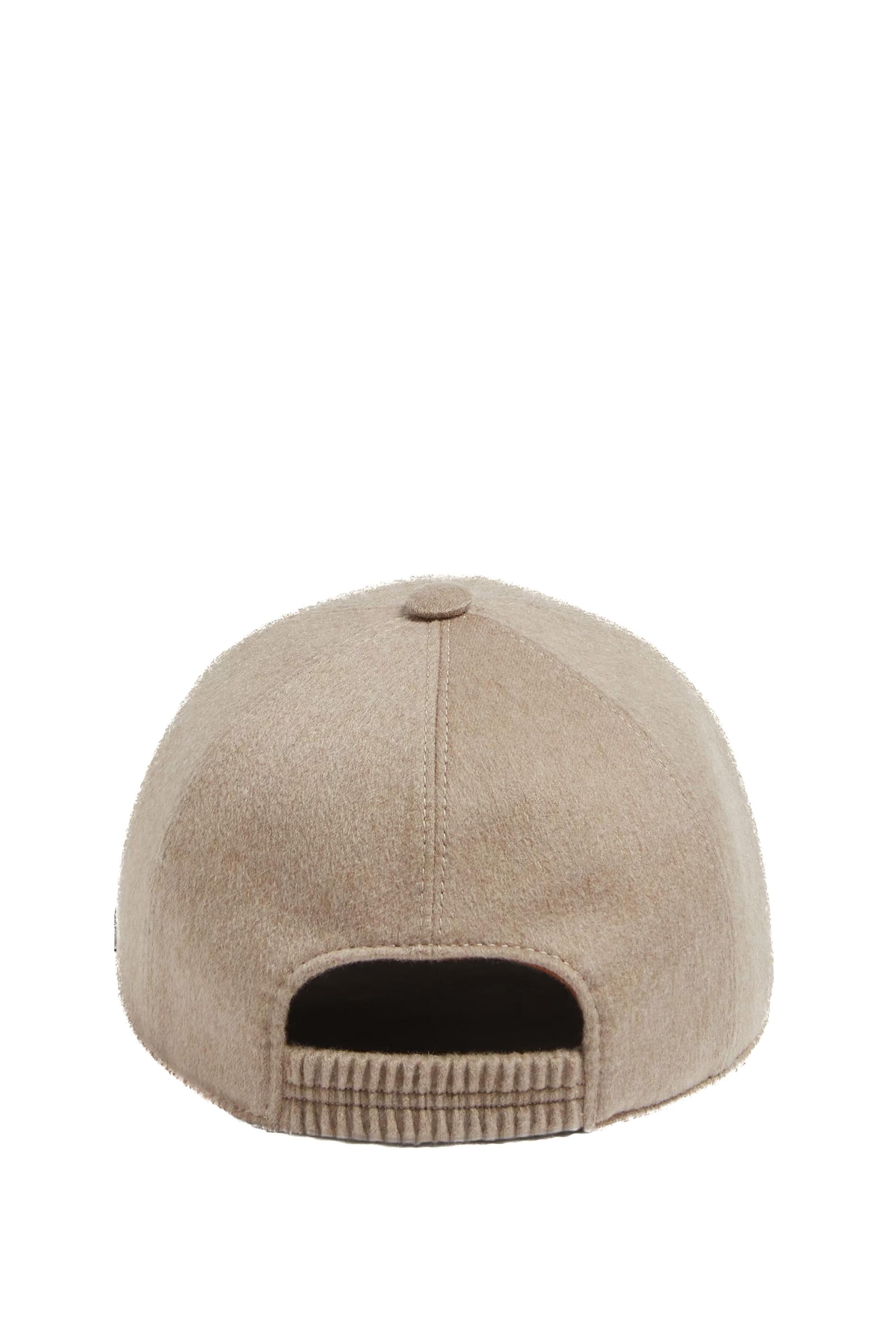 Zegna Cappello baseball in Oasi Cashmere E7I09HA8-B8D/2 BE1