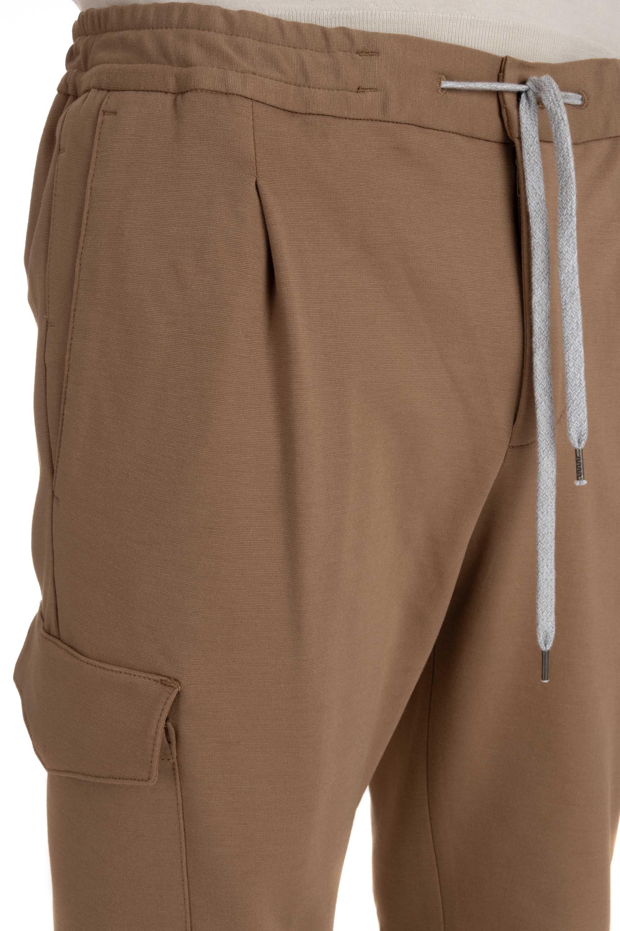 Pantalone in jersey di cotone Soft cargo fit TSCNZL0CL1 VD01 0060 PT Torino