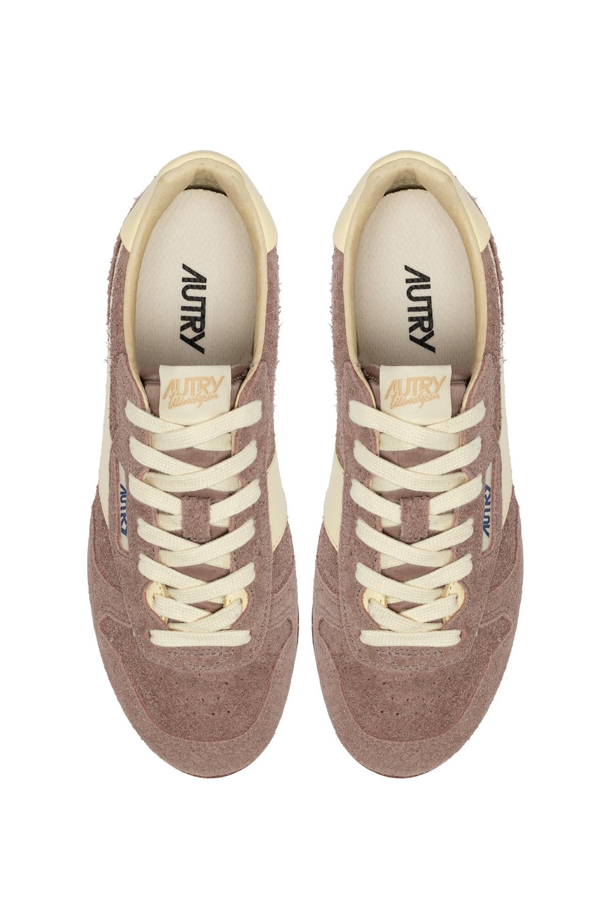 Autry Sneaker donna Windspin in camoscio WSLW UB26 ADROSE/RUT